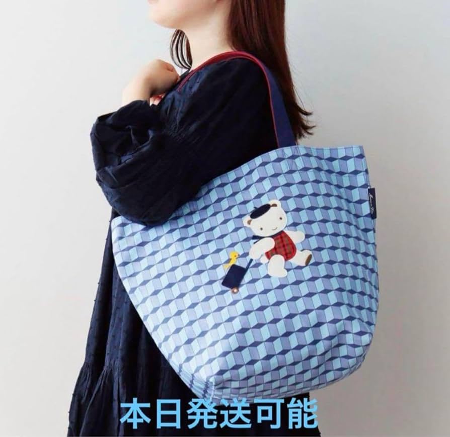 Maman et Fille familiar Blue ファミリア バッグ2