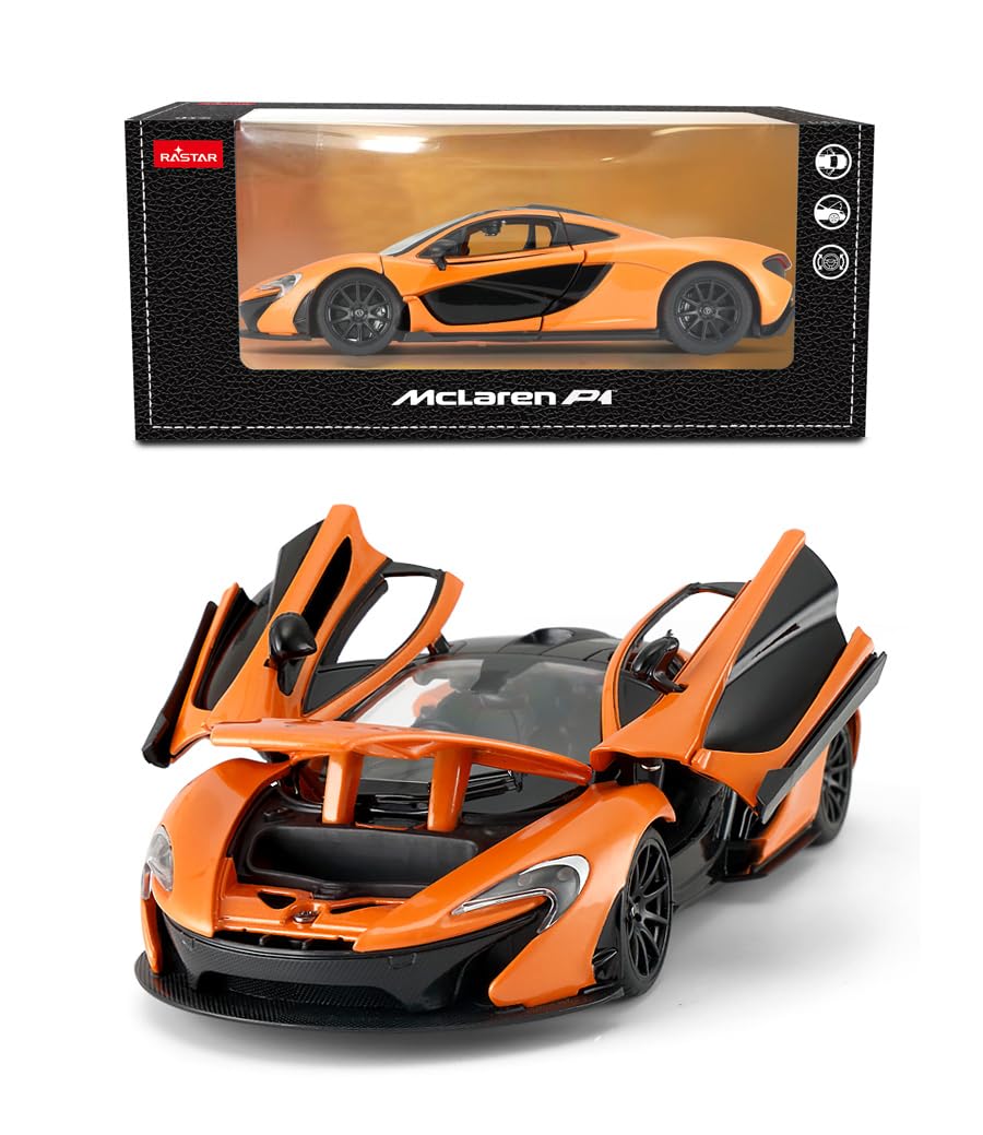 1/24 Officially Licensed Diecast Car Model for McLaren P1, Orange