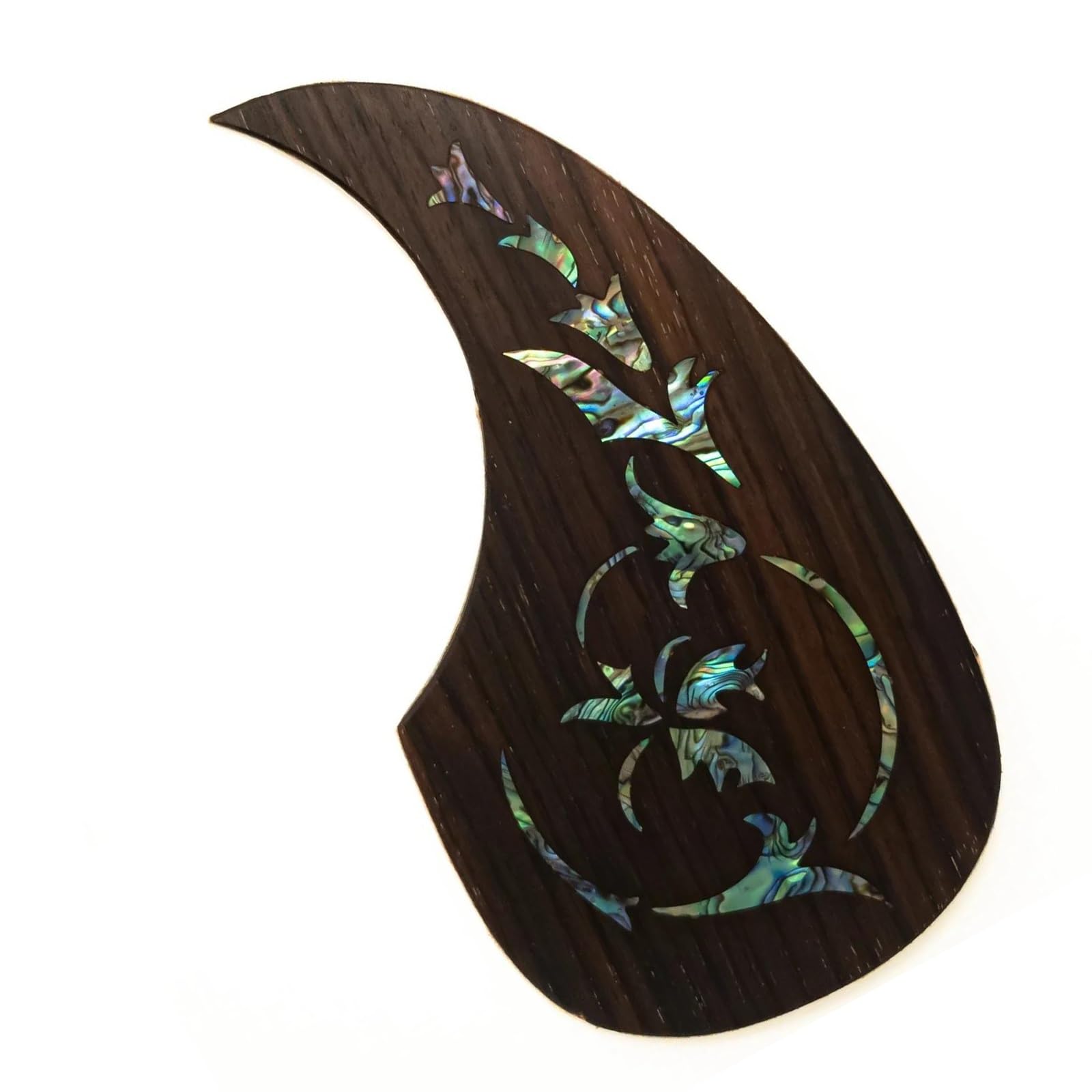 Pickguard do gitary akustycznej dla początkujących Ręcznie wykonany pickguard do gitary akustycznej palisander żywe kolory