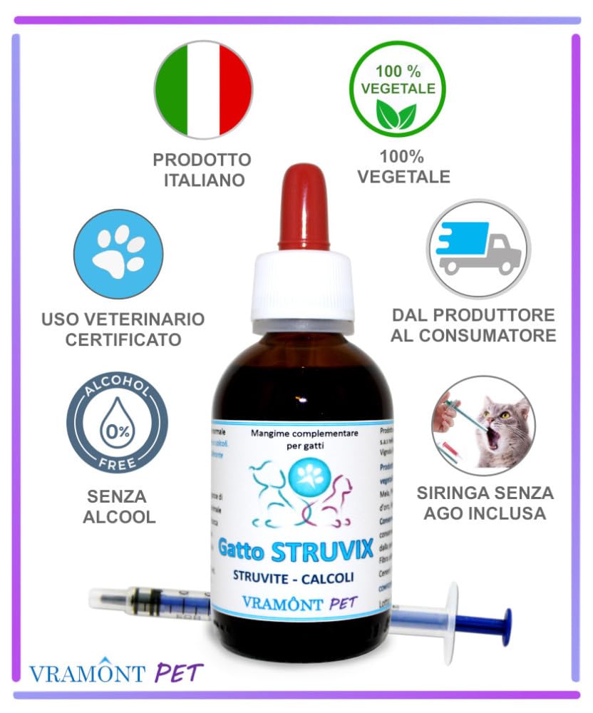 Gatto Struvix calcoli Renali 50ml Gocce