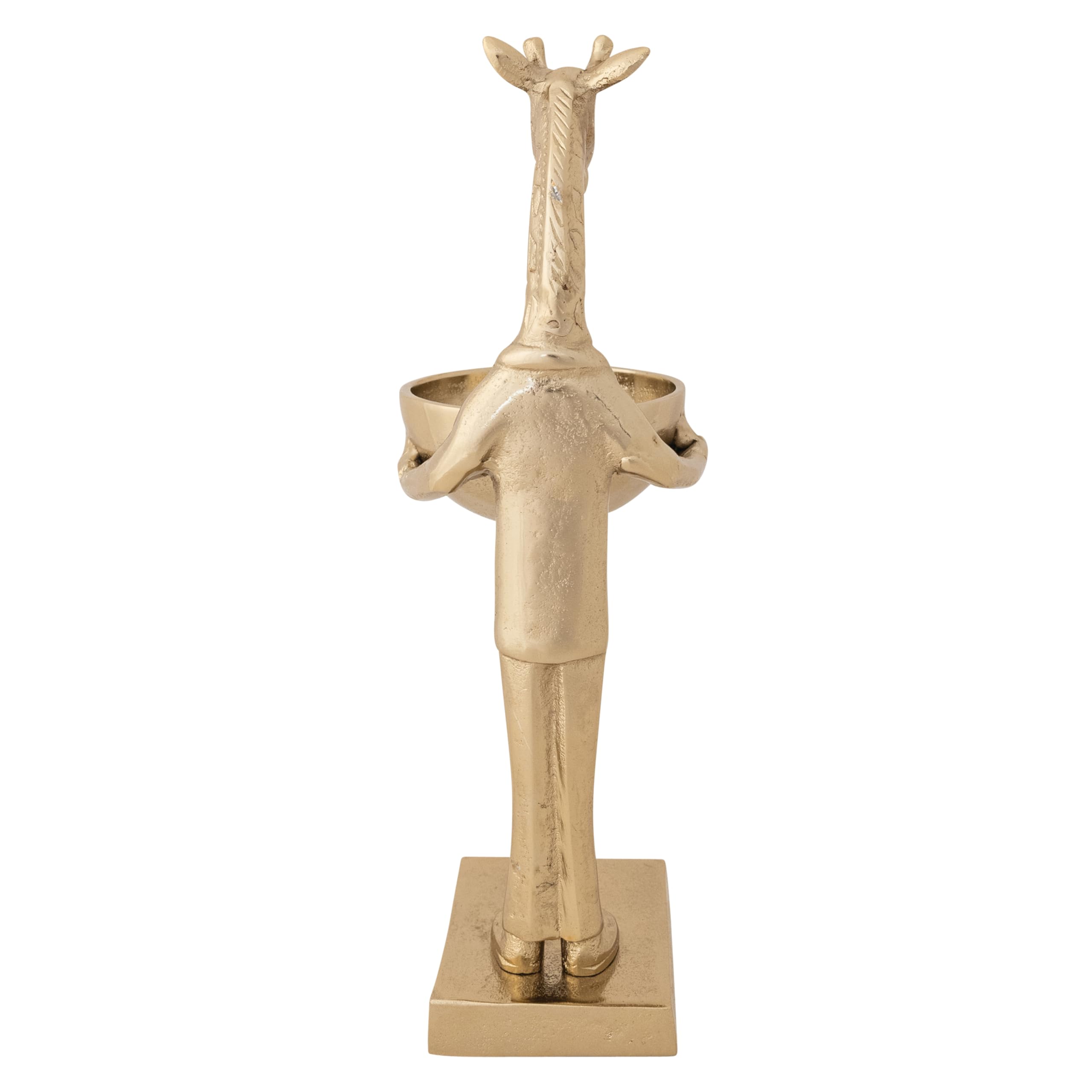 Amazon.com: Creative Co-Op Cast Aluminum Giraffe Holding Bowl