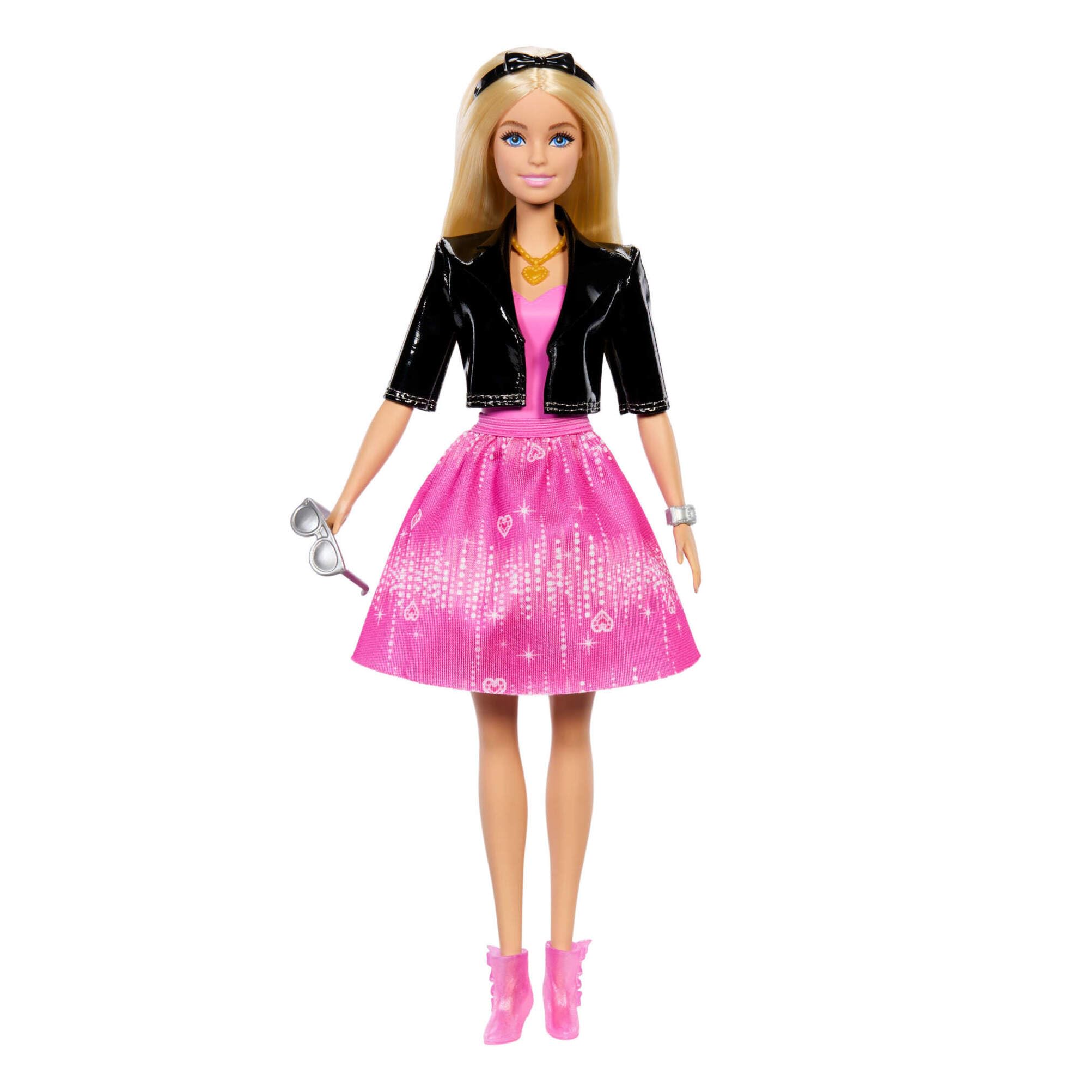 Barbie Doll Holiday Advent Calendar with 24 Clothing and Accessory Surprises Including Jacket, Skirt, Shoes, Purses - Image 4