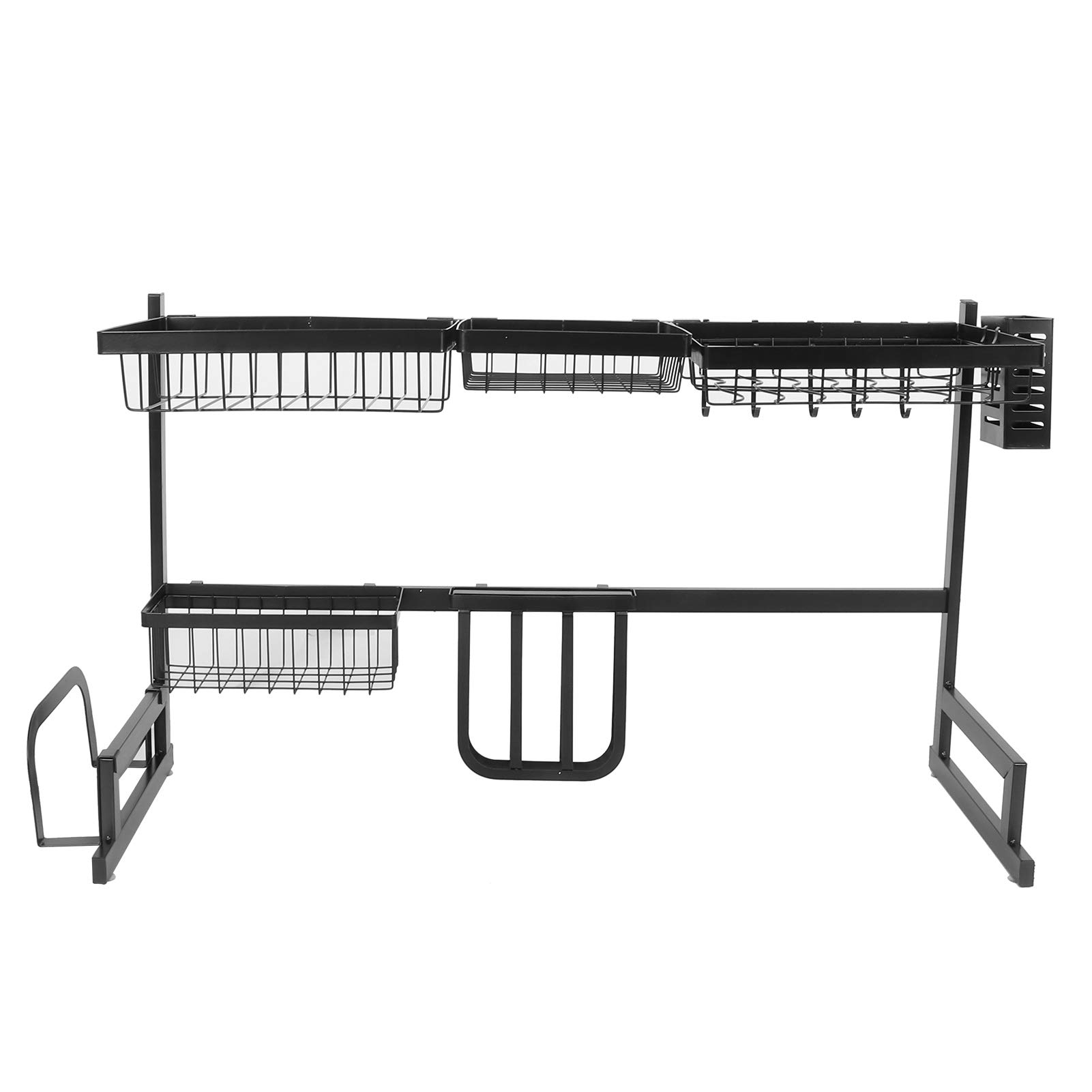 SYH&AQYE Estante de Secado de Platos para Fregadero, Estante de Secado de Platos sobre el Fregadero Estante de secador de Platos Grande para Organizador de Cocina Estante de Ahorro de Espacio