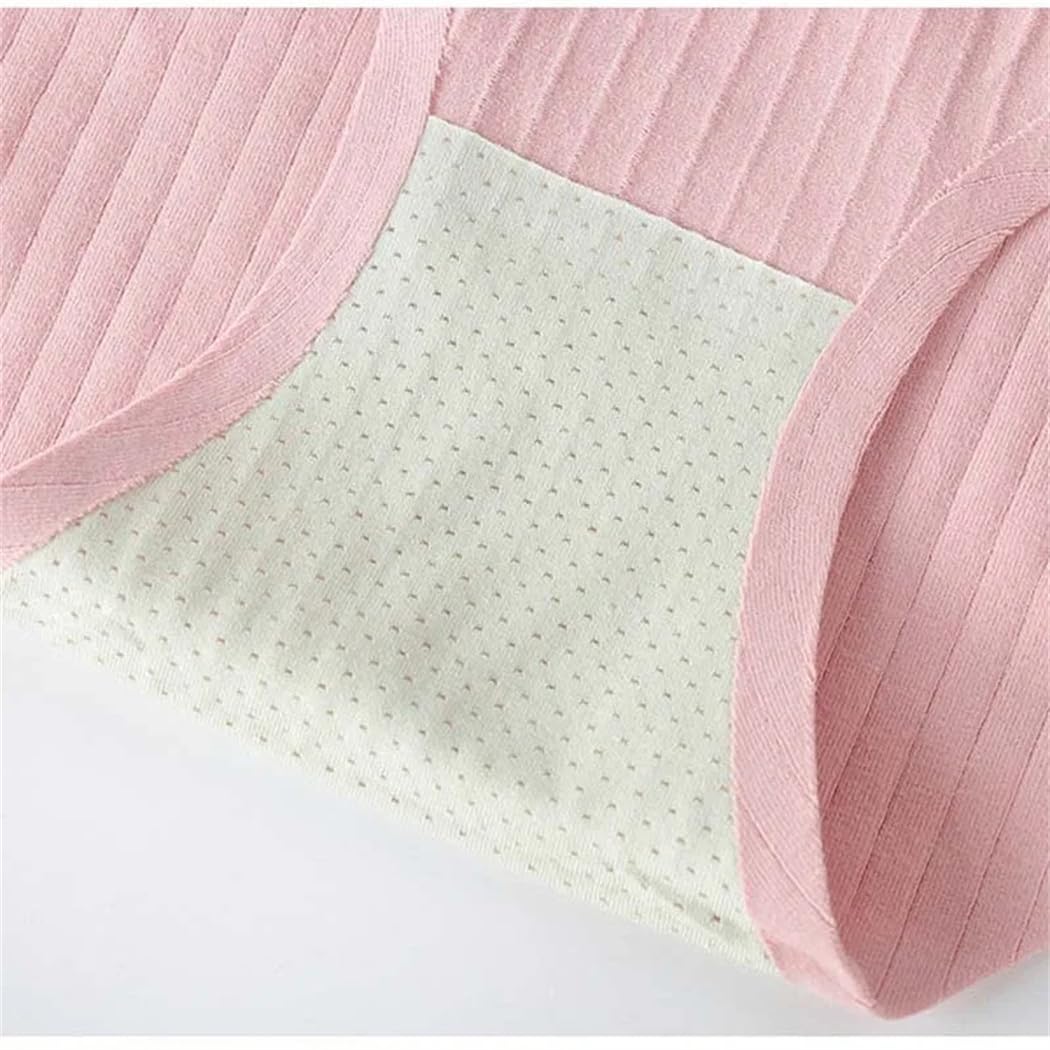 Mutandine da donna in cotone senza cuciture a righe Soild Color Skin- Friendly biancheria intima a vita bassa