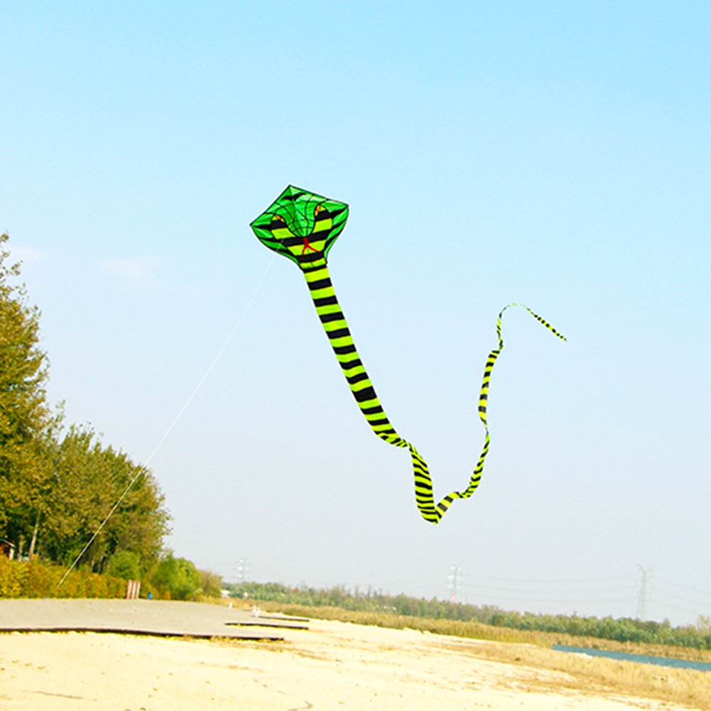 Amazon.com: Besra Large Cobra Snake Kite 52ft Colorful Rattlesnake