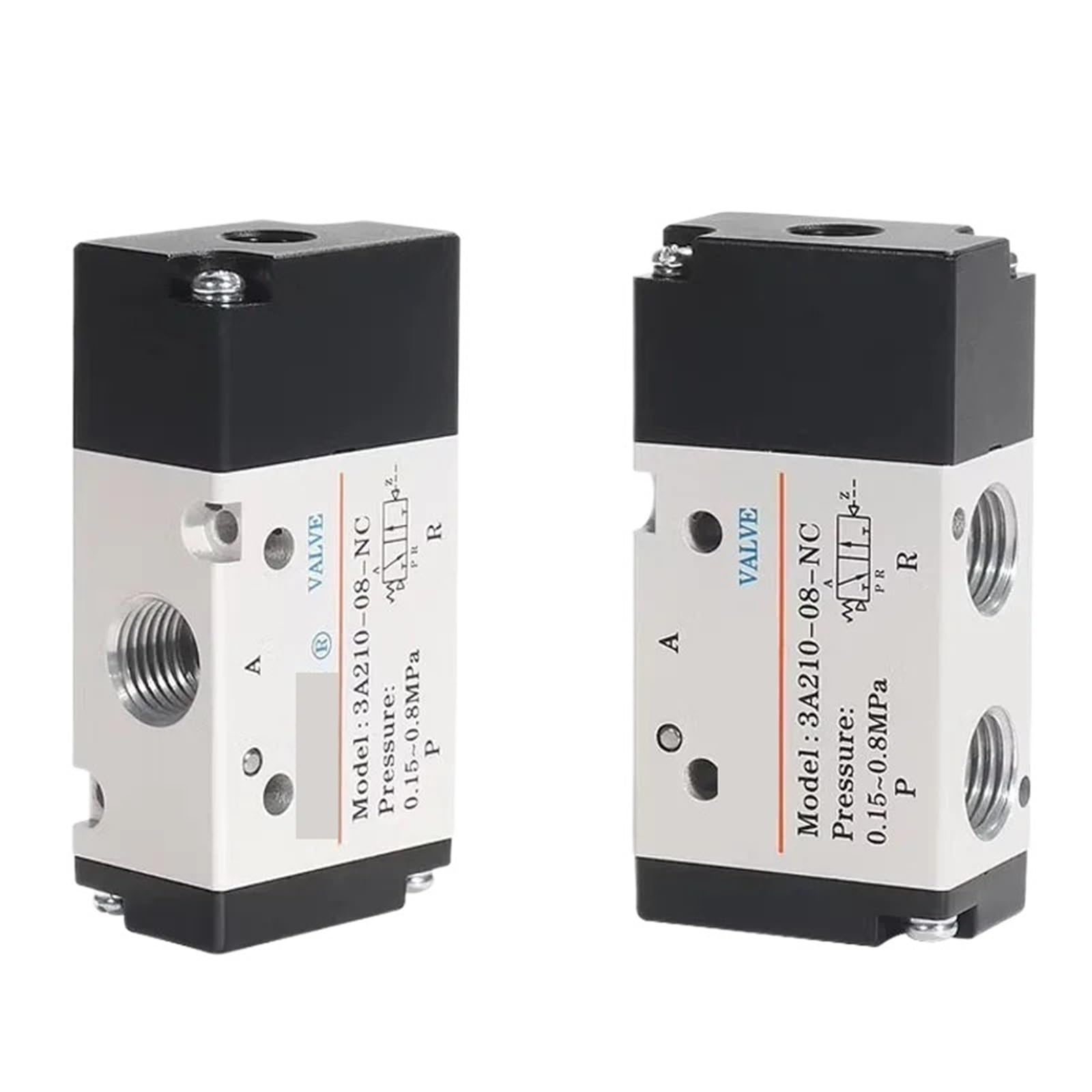 Vanne pneumatique 3A310-10NO pour éliminer les blocages de ventilation industrielle