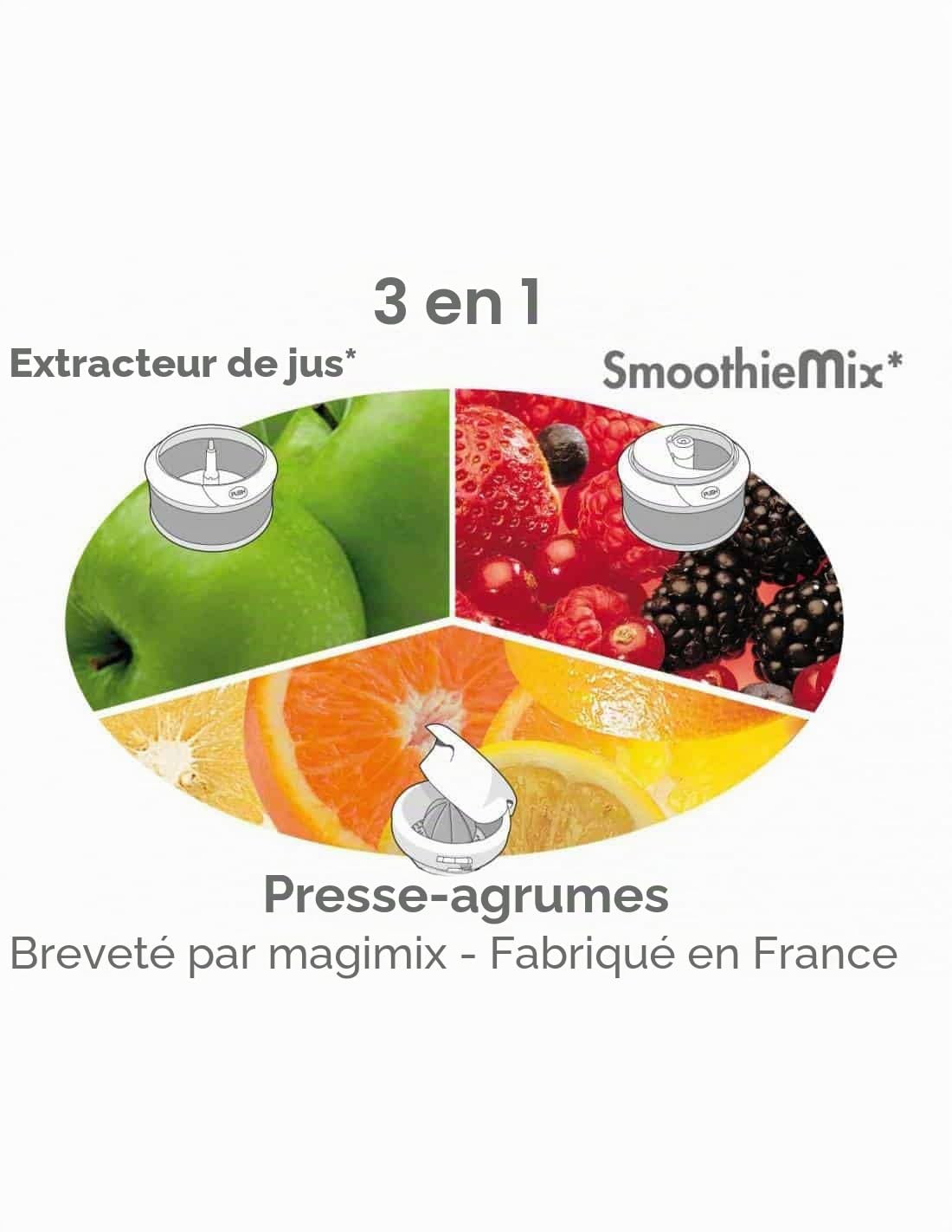 Magimix Juice Expert 3 - Extracteur de jus, avec puissance de 400 W – Noir