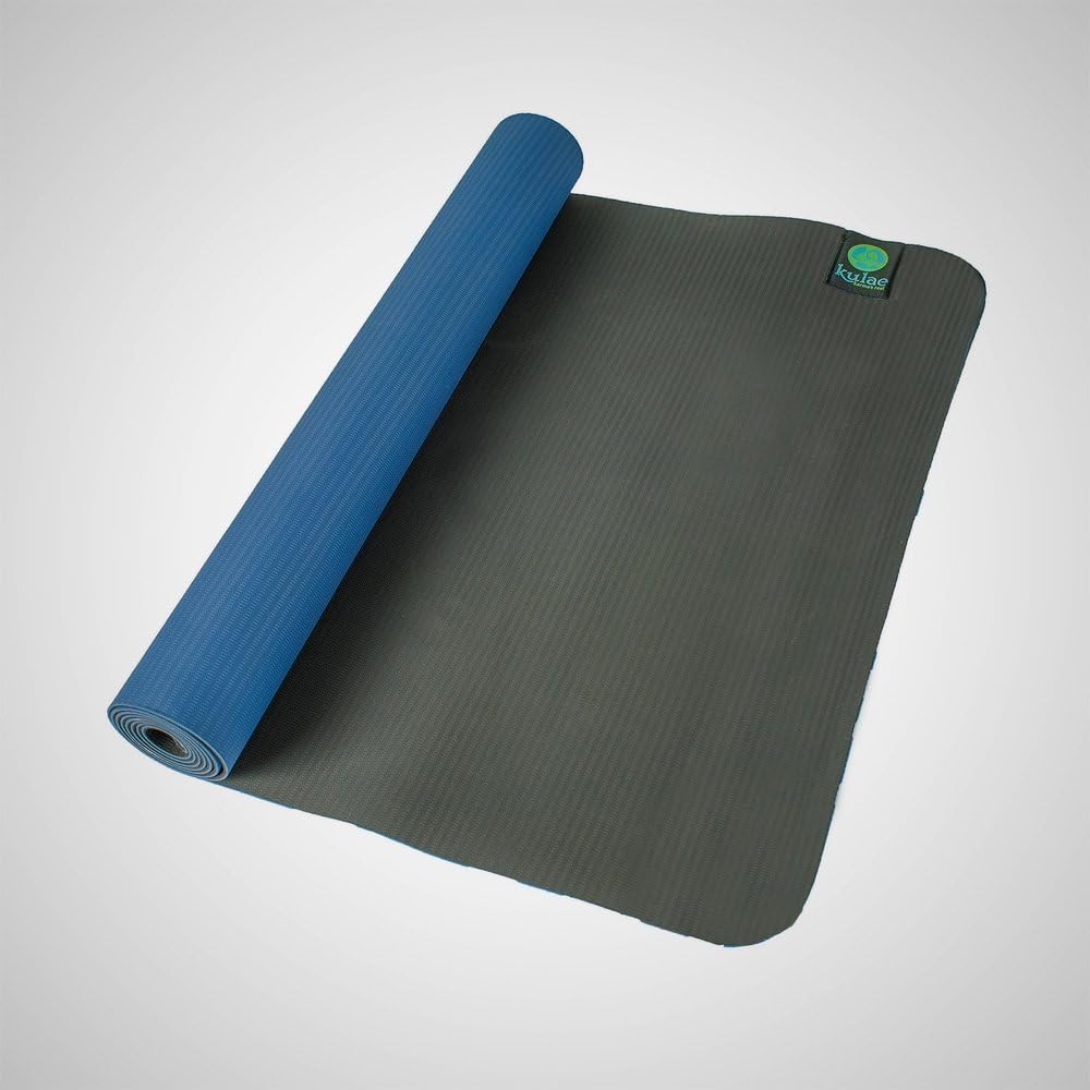 Kulae 5MM ECO Yoga MAT (Blue/Steel)
