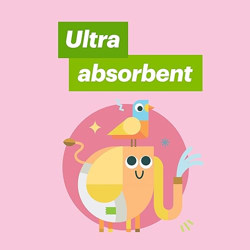 Miniatura 5 de Babyganics Pañales, talla 1, 34 unidades, pañales ultra absorbentes, 2 paquetes