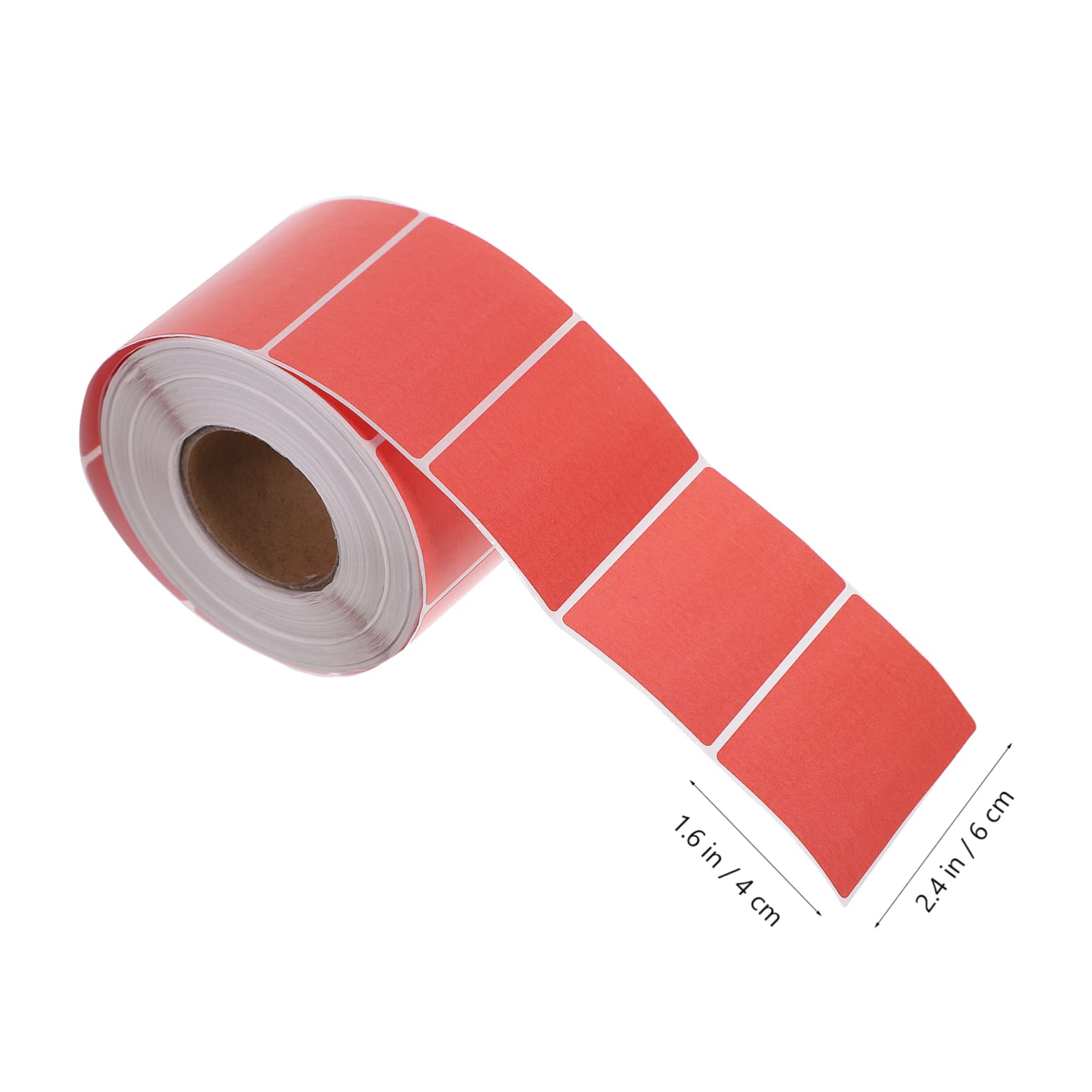 4pièces Étiquettes Thermiques Autocollantes Colorées Papier Impression Adhésif Pour Bureau Cuisine Et Magasins De Thé Lait Résistantes à Eau Et Aux Graisses
