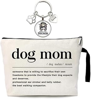 ZHANTUONE La bolsa de cosméticos Dog Mom no s...