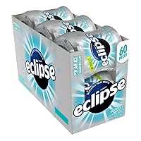 Vista 9 de Eclipse Goma de mascar Winterfrost sin azúcar, 60 unidades (paquete de 6)