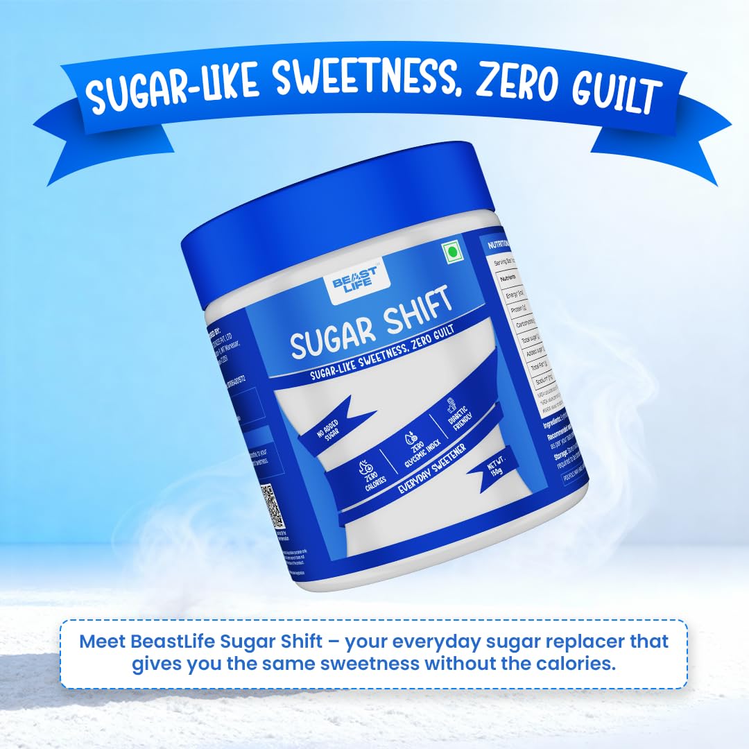 BeastLife Sugar Shift | Sugar Replacement for Everyone | Monkfruit