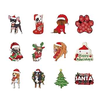 レトロ テレビ型オルゴール 犬とクリスマスツリー オルゴールツリー・プチ(グリーン) OakVillage｜木のおもちゃ