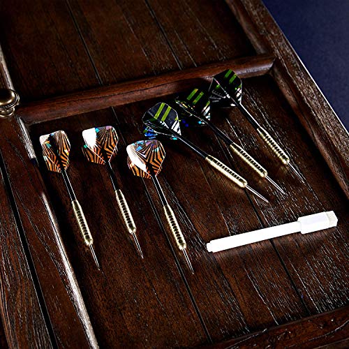 Barrington Billiards Webster Bristle Dartboard Cabinet Set: Professional Hanging Classic Sisal Dartboard With Self Healing Bristles And Accessories - 6 Steel Tip Darts #TOP7