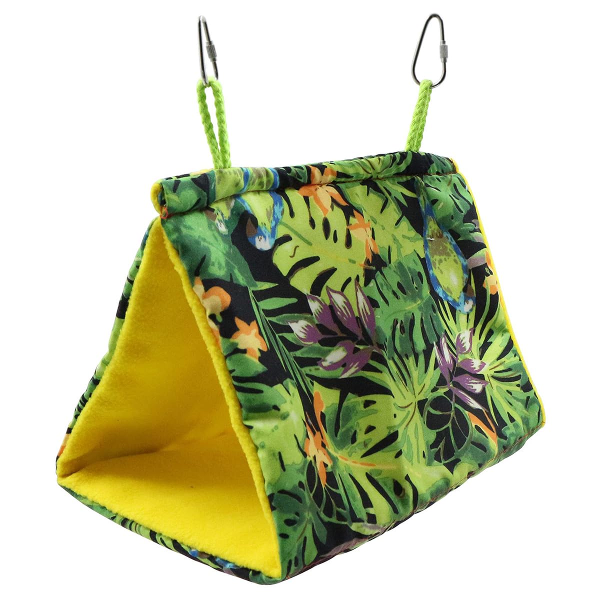 Sarini Bird Hammock Hanging Tent, Cozy Nest for Small Pets Ideal for Parrots Budgies, Mynas, Pigeons, Lovebirds