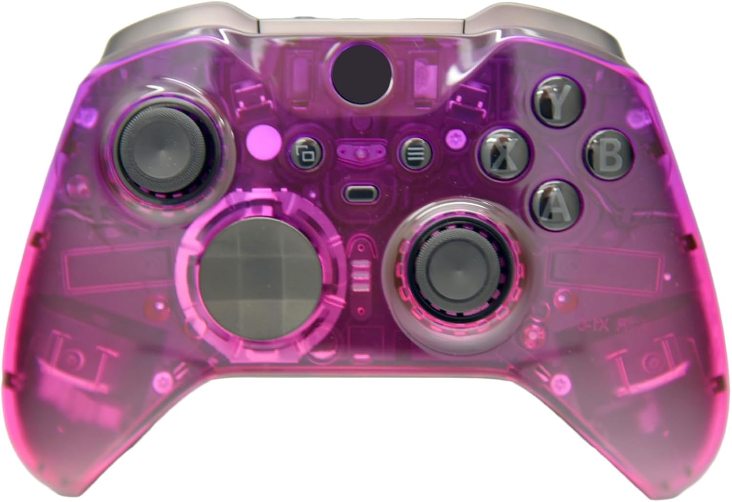 Elite 2 Custom Controller for PC, Windows 10+ Series X/S & One (Clear Pink & Purple)
