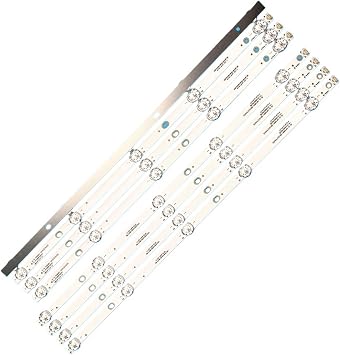 LED Backlight Strip 5 Lamp Compatible with SECCO LE500-E1W JS-D-AP49DH-A51EC B51EC 70425 14-01490D1603A B