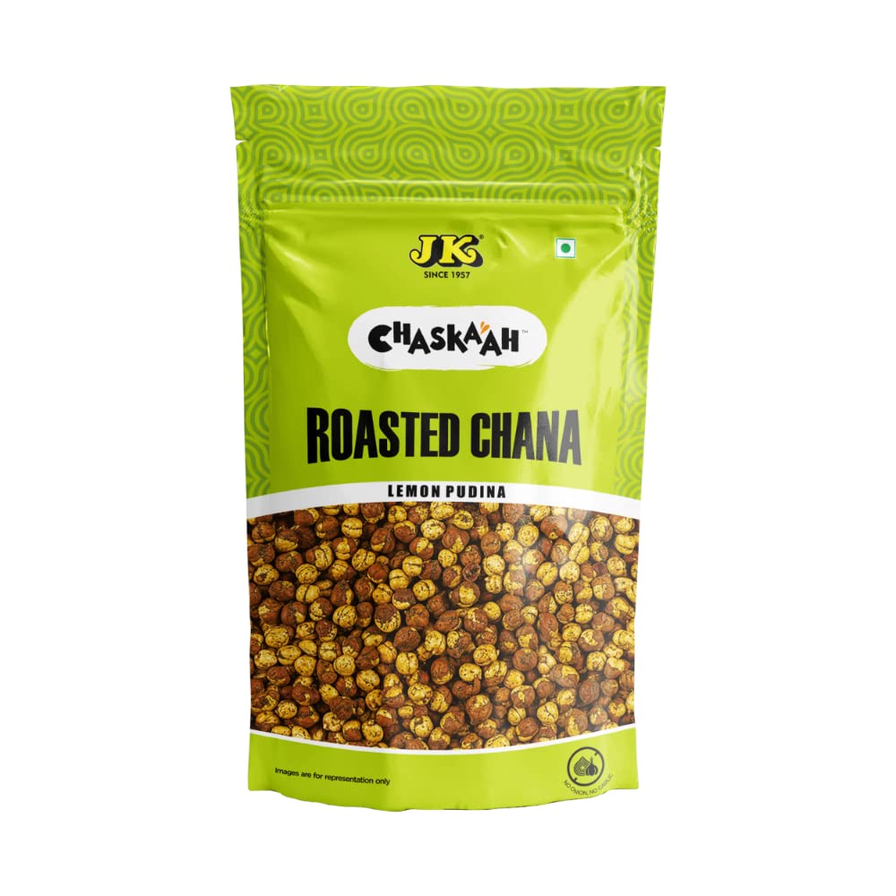 Chaskaah Lemon Pudina Chana 200g by JK | Bhuna Chana | Roasted