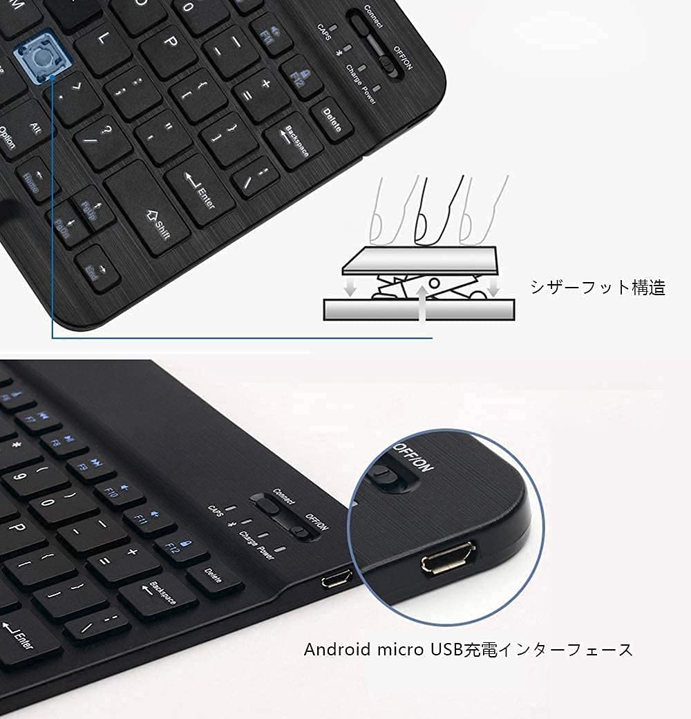Amazon | TECLAST K10 Bluetooth キーボード、タブレットPC用