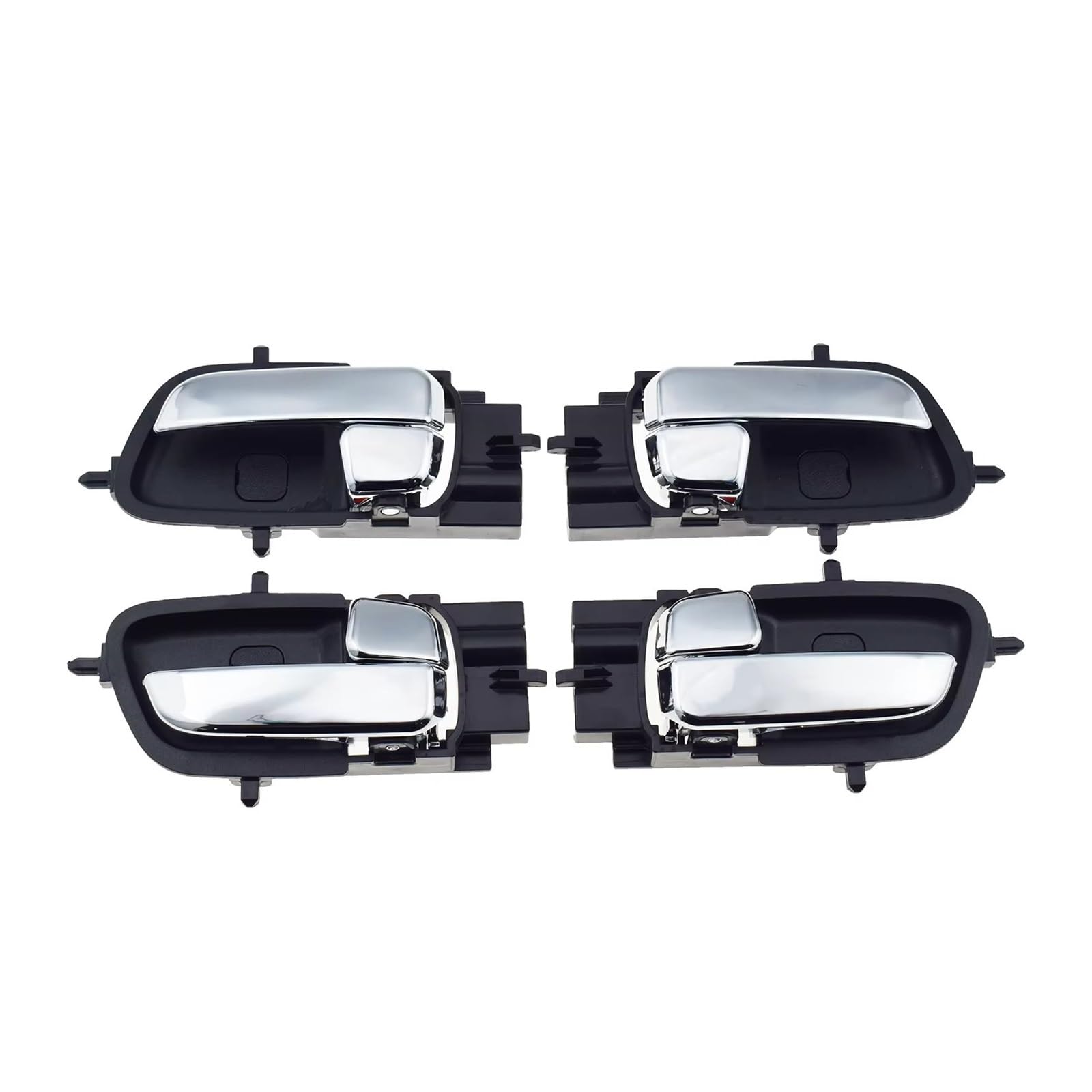 Lolhoikilm A Set(4 Pcs) Interior Inner Door Handle For Hyundai I20 2008-2015 Interior Door Handle 82610-1J000 82620-1J000 Handle Trim