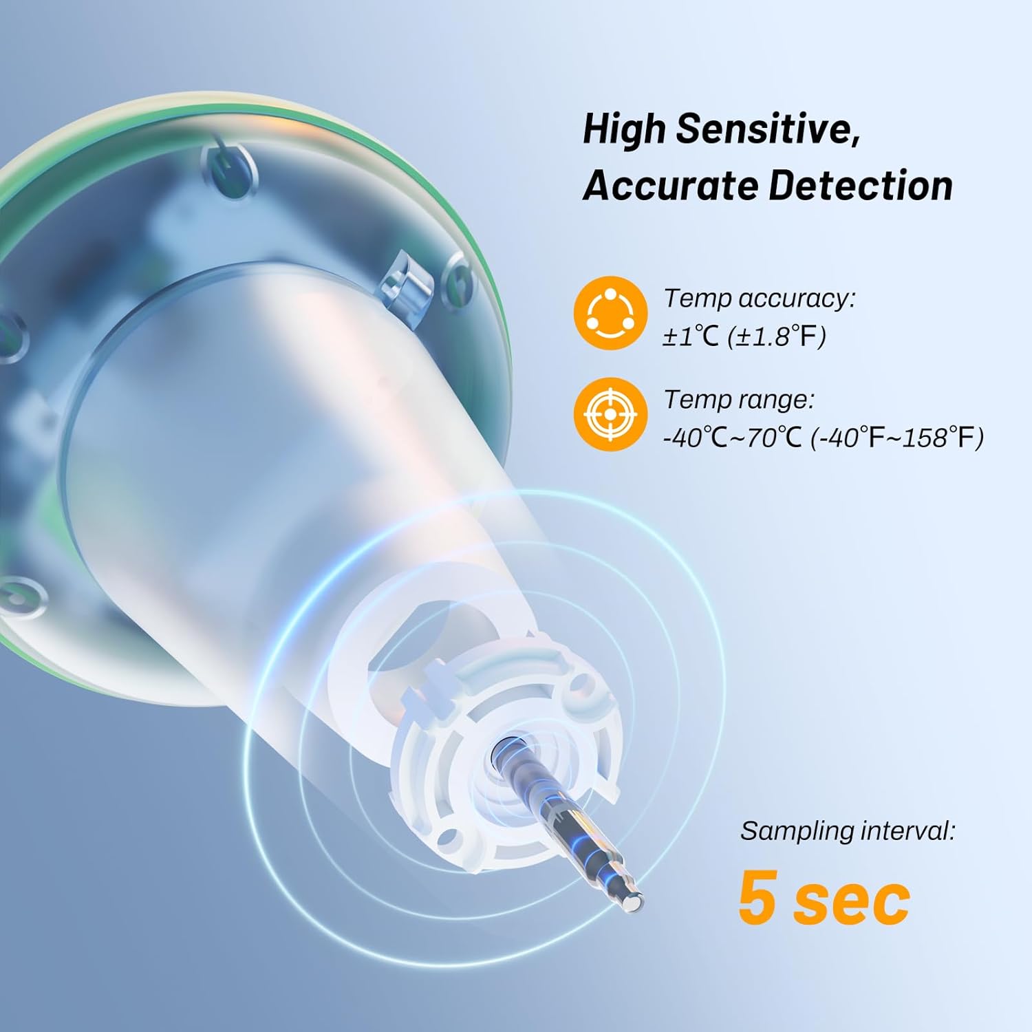 Inkbird pool thermometer sensor accuracy and range