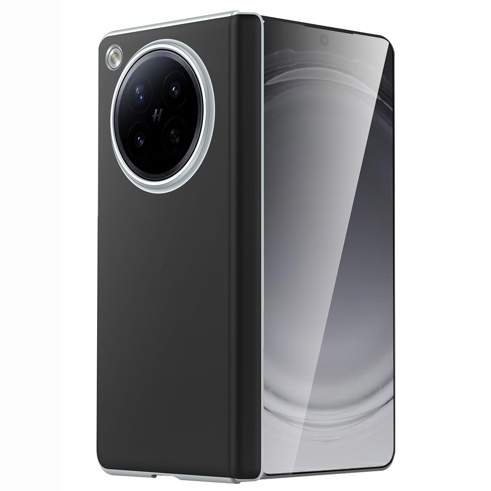 LUOTANL Magnetic Case for Oppo Find N6, Liquid Silicone Wireless Charging Hinge Protection Cover