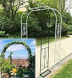 Design sofisticato: progettato specificamente per piante rampicanti e ortaggi, aggiungendo eleganza ai giardini. Adatto a tutte le rose e le viti, creando splendidi scenari all'aperto.