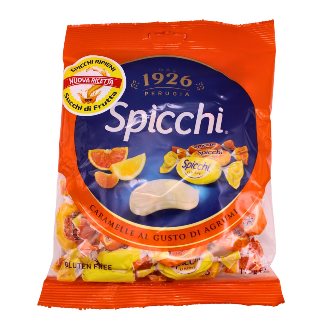 Amazon.com : Spicchi Italian Citrus Hard Candies - Gluten Free by