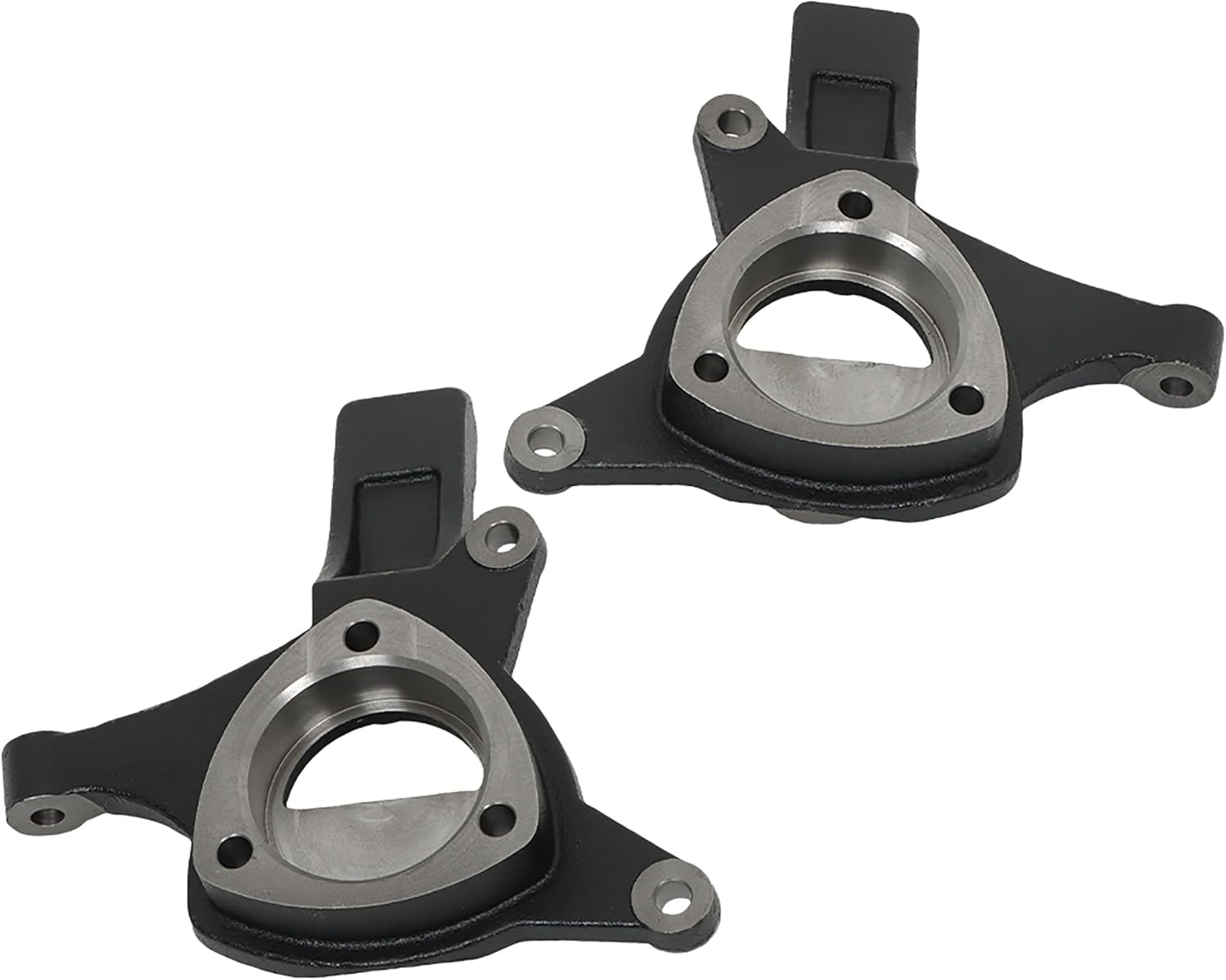 4.5 inch Lift Spindles Knuckles Replacement M0117K43-1 M0117K43-2 Replacement for Silverado Sierra C1500 2007-2017