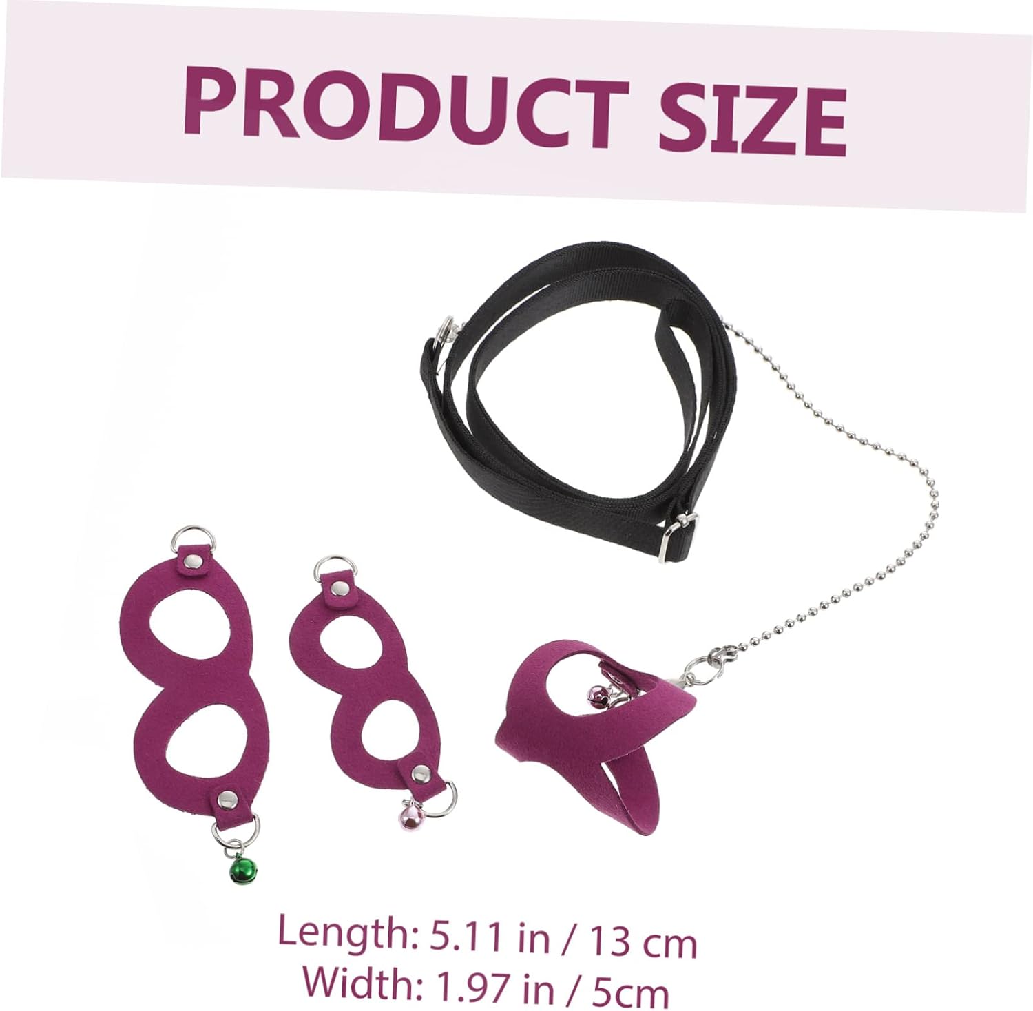 Adjustable Sugar Glider Harness and Traction Rope Bite Chain Sturdy Leash for Small Animals for Outdoor Walks Style
