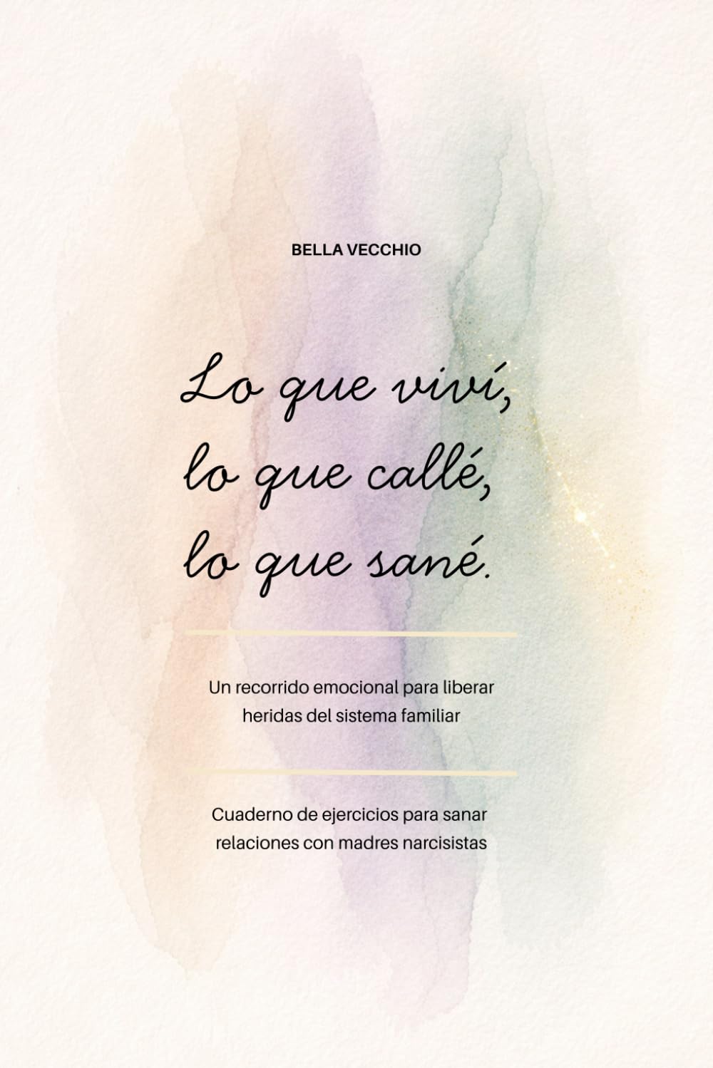 Lo que viví, lo que callé, lo que sané: Cuaderno de ejercicios para sanar relaciones con madres narcisistas