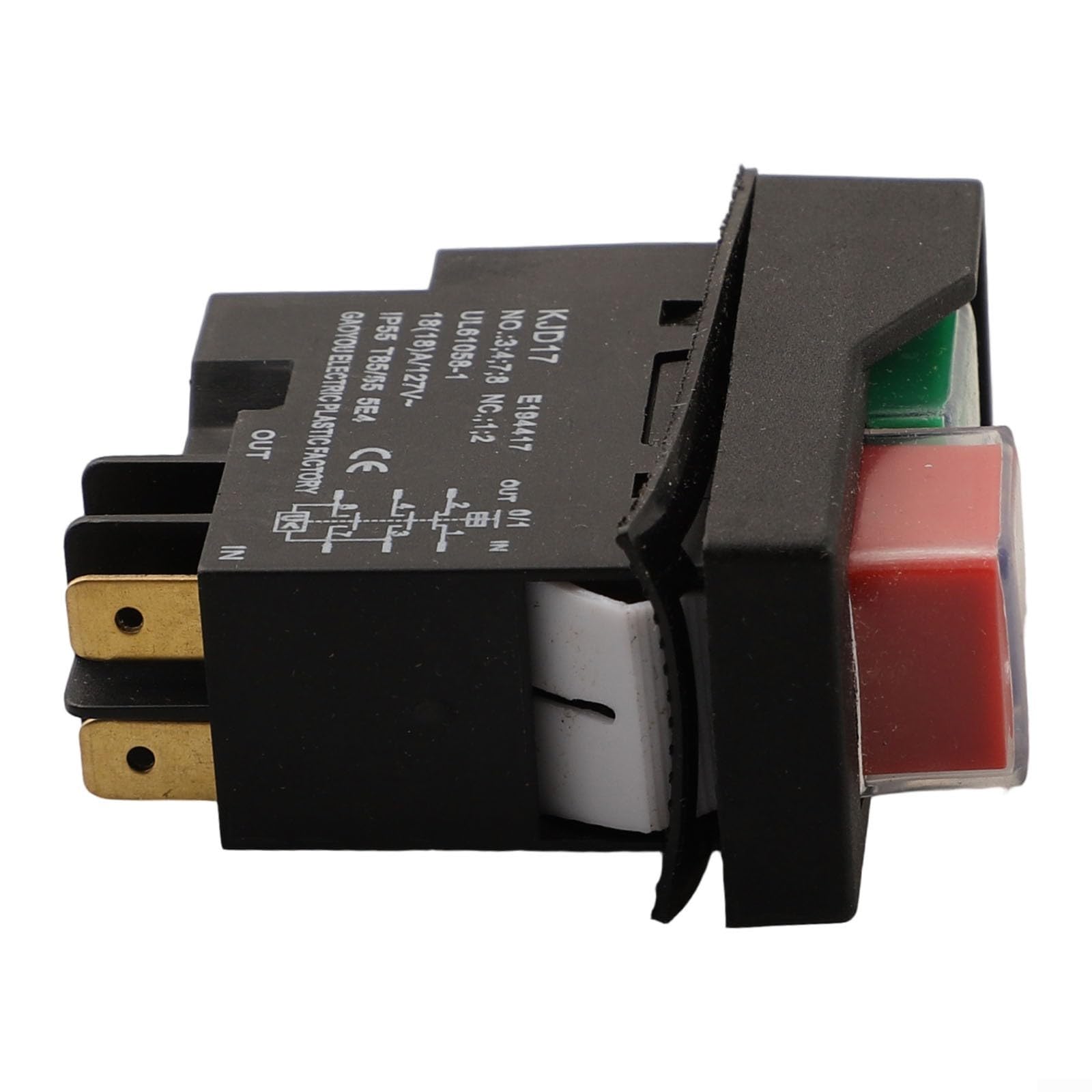 Magnetic Start/Stop Switch N603746 - Replacement For Dewalt DWE7485, DWE7491RS Table Saws (115/120VAC) - View #9