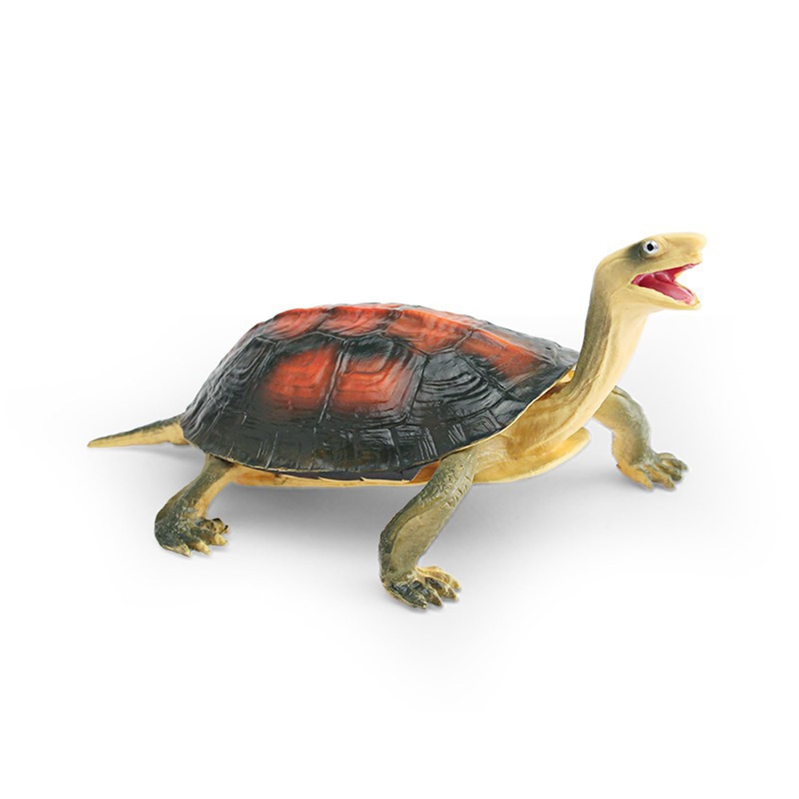 Fogcroll Simulation Model Realistic Tortoise Figurine Miniature Animal Educational Toy Home Office Desktop Decoration Ornament
