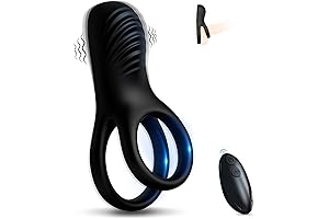 Vibrating Cock Ring with Clitoral Stimulator