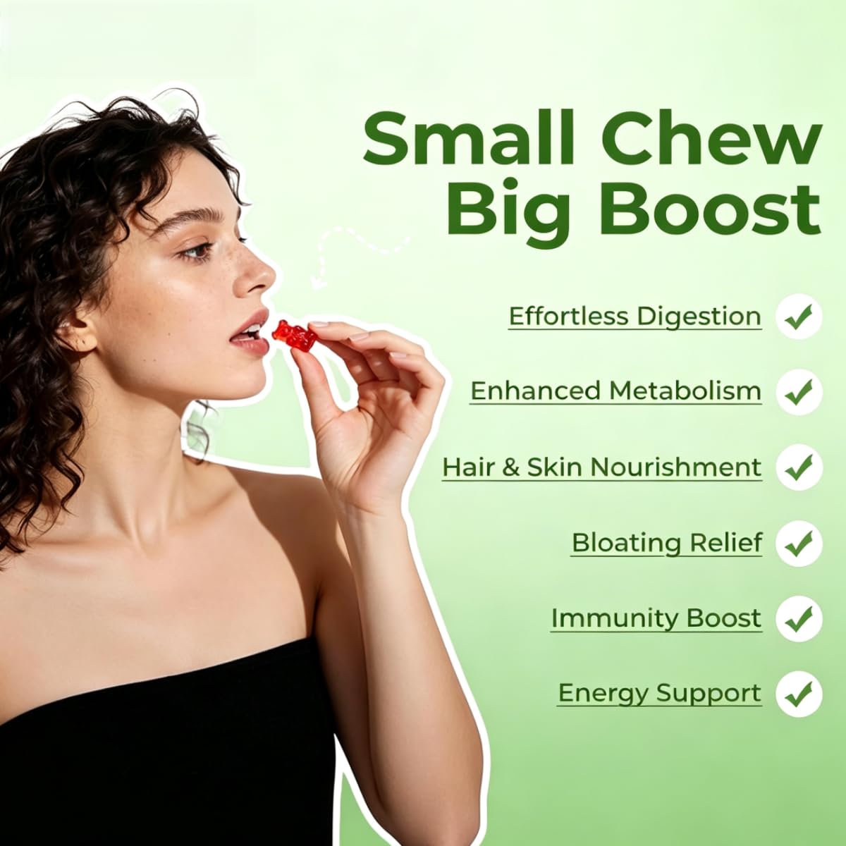 Vinagre de sidra de manzana B12Multivitamina-Cuidado digestivo intestinal | Mejorar la condición de la piel; aliviar la fatiga; mejorar la indigestión; aliviar las molestias gastrointestinales.