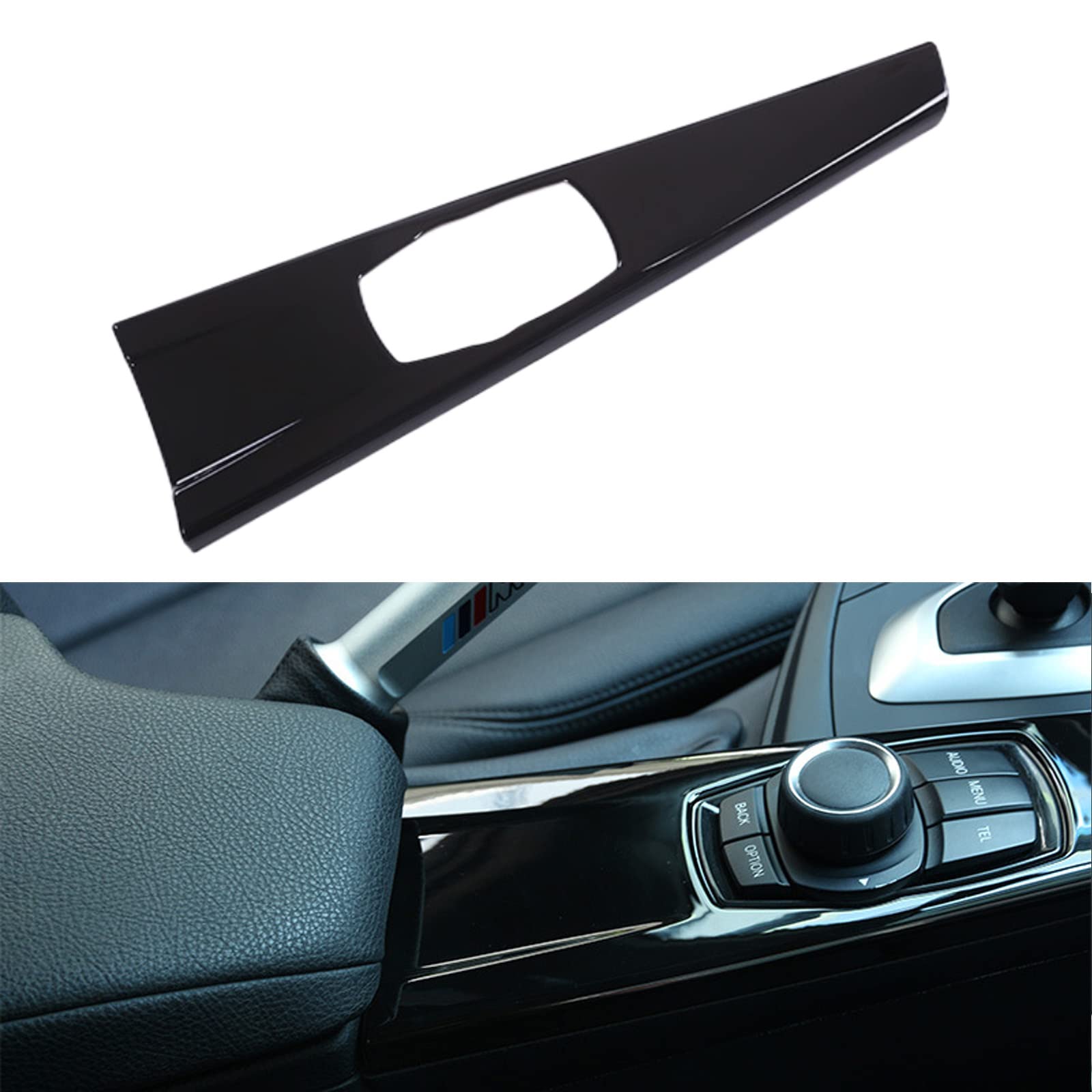 Amazon.com: Cakievro Car Interior Multimedia Panel Cover Trim for