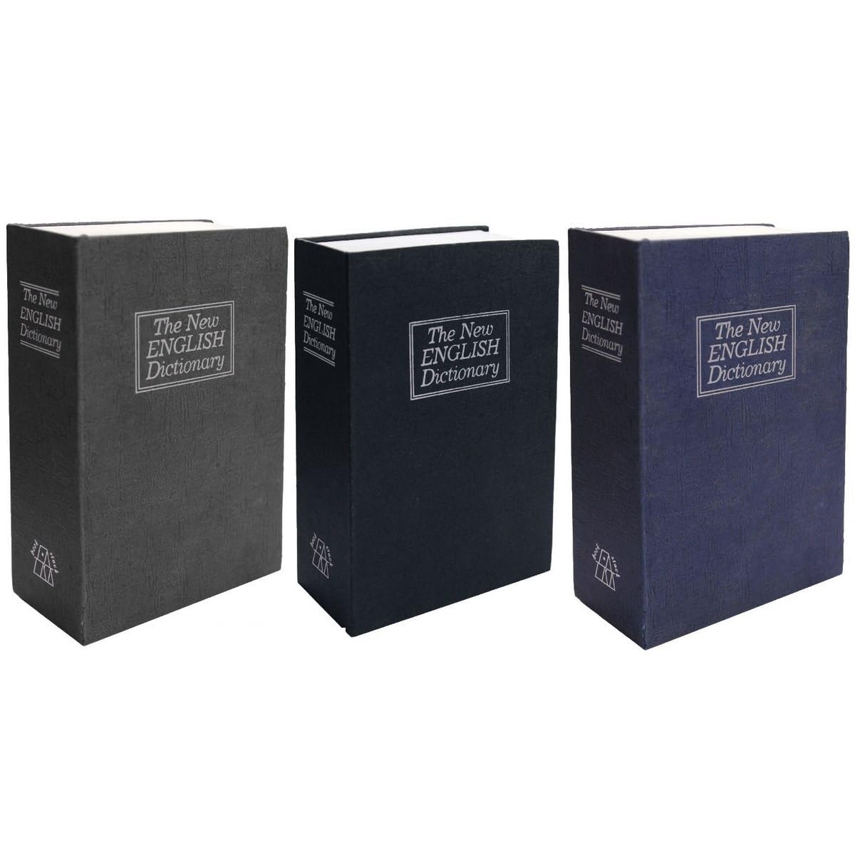 Aadya Crafts Portable Lock Box Book Like Vault 180x115x55mm Interior space for hiding cash, credit cards, important documents, jewelry, and more-image-8