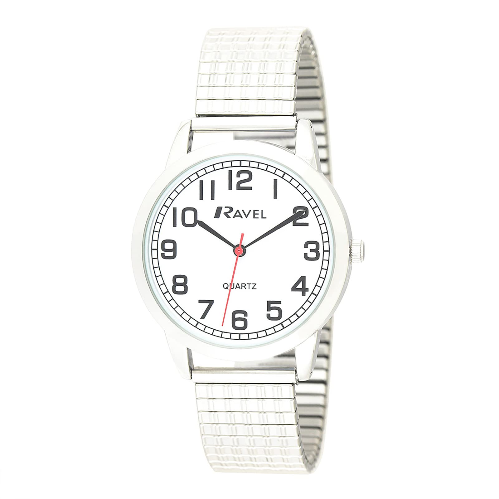 Unisex Everyday Quartz Watch with Minute Track