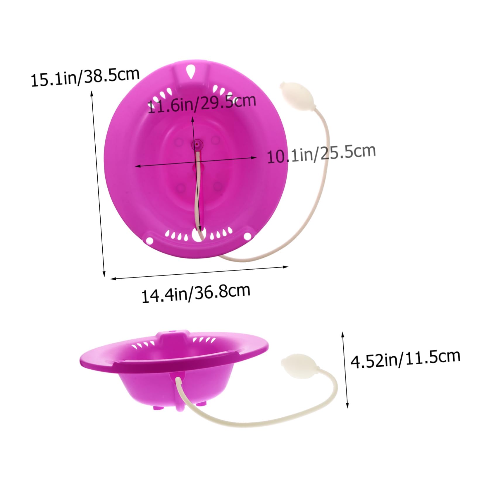 COLLBATH Pregnancy Wash Basin Bidet Sitz Bath for Women Portable Squat Basin Postoperative Care Female Cleaner Bas