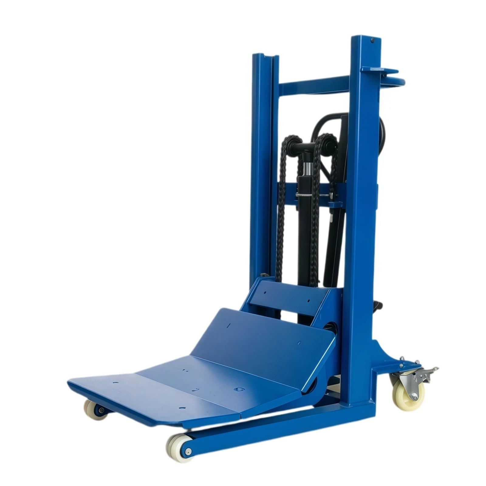 Transpallet Carrello elevatore idraulico con ruote frenanti for la movimentazione di materiali all'interno dello stabilimento