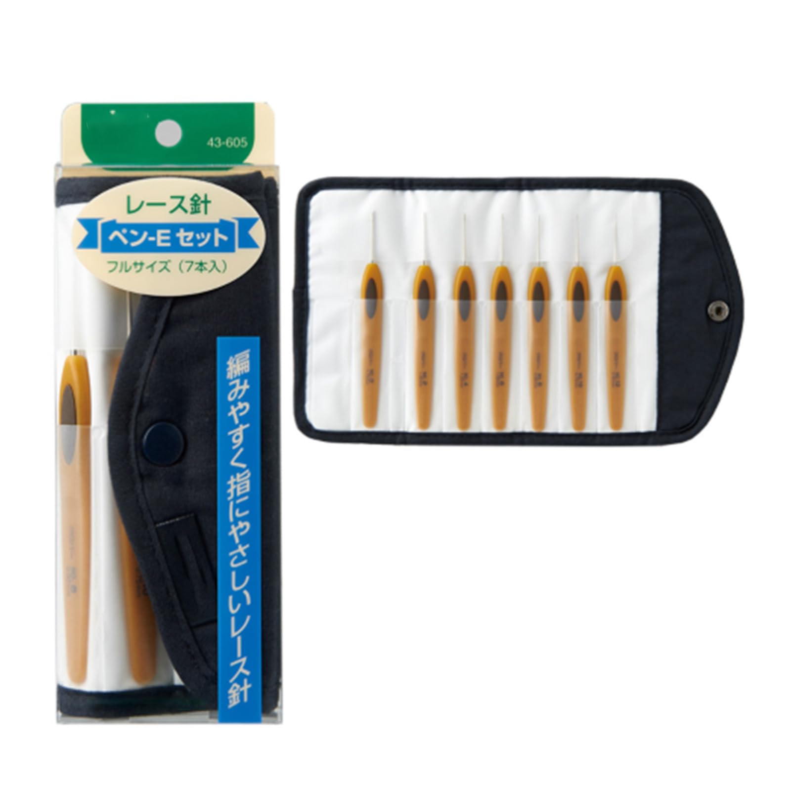 Juego de agujas para amantes del tejido, diseños ergonómicos de varios tamaños, Estuche portátil para herramienta de encaje artesanal