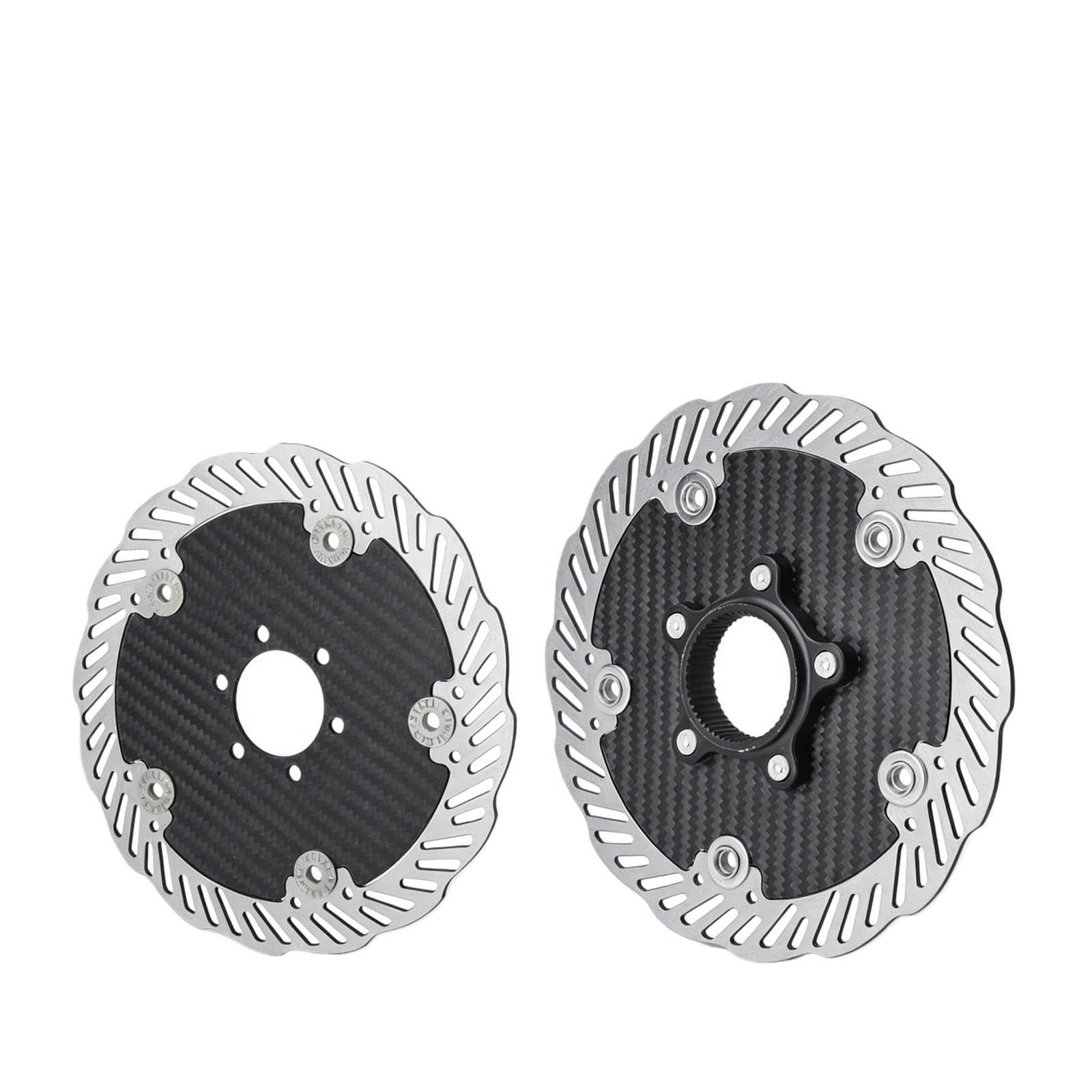 Disco de freno Rotor flotante de disco freno fibra carbono liro piezas ciclismo bicicleta SixBolt bloqueo central 140/160mm