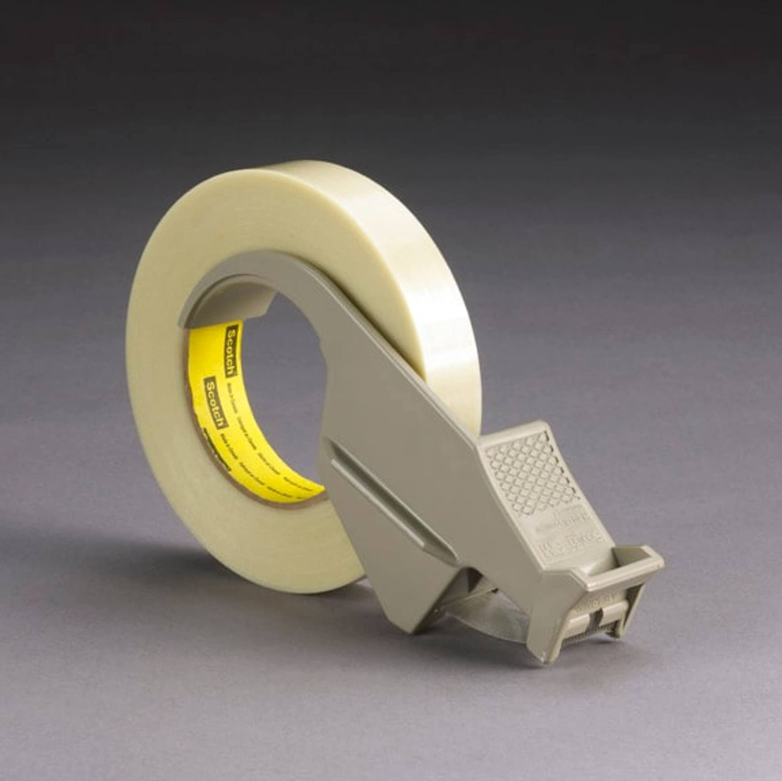 Scotch Filament Tape Hand Dispenser H10, PN6910, 1 in, Gray, $$$ - Image 4