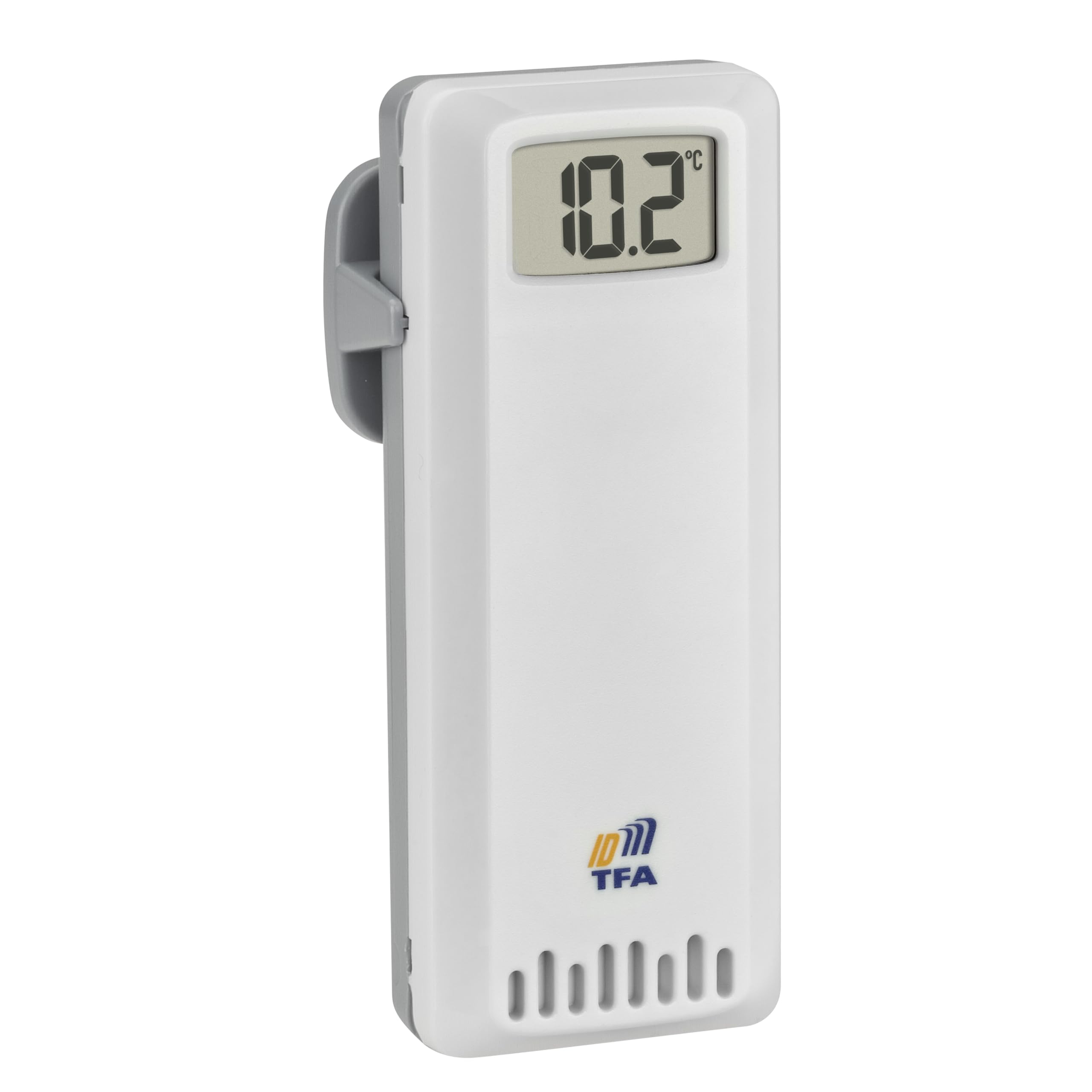 TFA Dostmann TFA-ID nadajnik zastępczy/dodatkowy ID-A0, 30.3900.02, do temperatury i wilgotności powietrza, do stacji TFA.me, do kontroli klimatu, na zewnątrz lub wewnątrz, zasięg 100 m, 868 MHz,