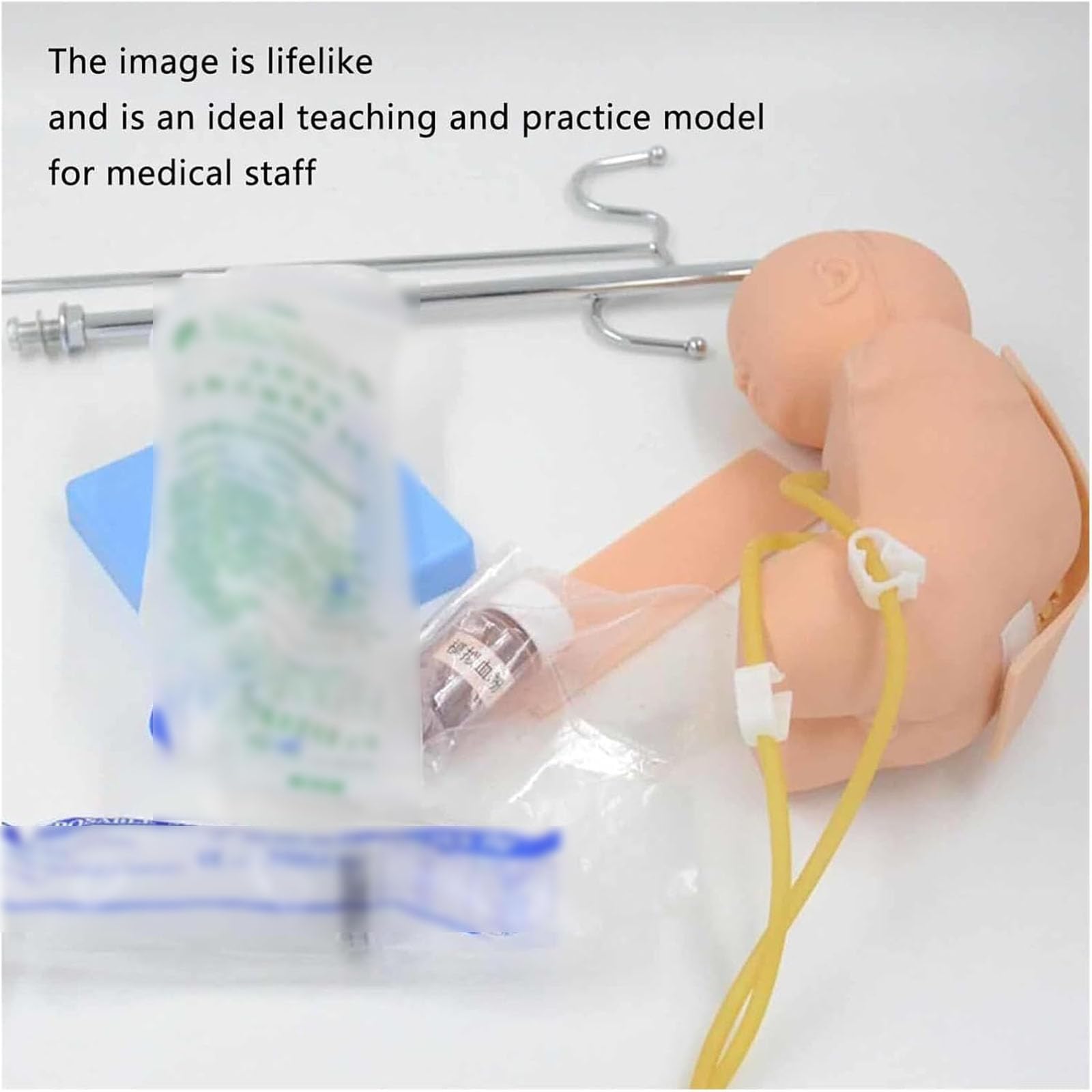 Modello per Puntura Lombare Neonatale, Simulatore Didattico per Laddestramento alla Puntura Lombare, Modello di Simulazione 1:1 per La Valutazione E Laddestramento, per Medici, Infermieri,