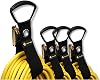 DC Cargo Mall Extension Cord Organizer E-Track Accessories for (Pack of 2) Keep Cords, Cables, Hoses, Etrack Accessories Organized On E-Track - 17 Hook & Loop Closure Keeps Cables Secure