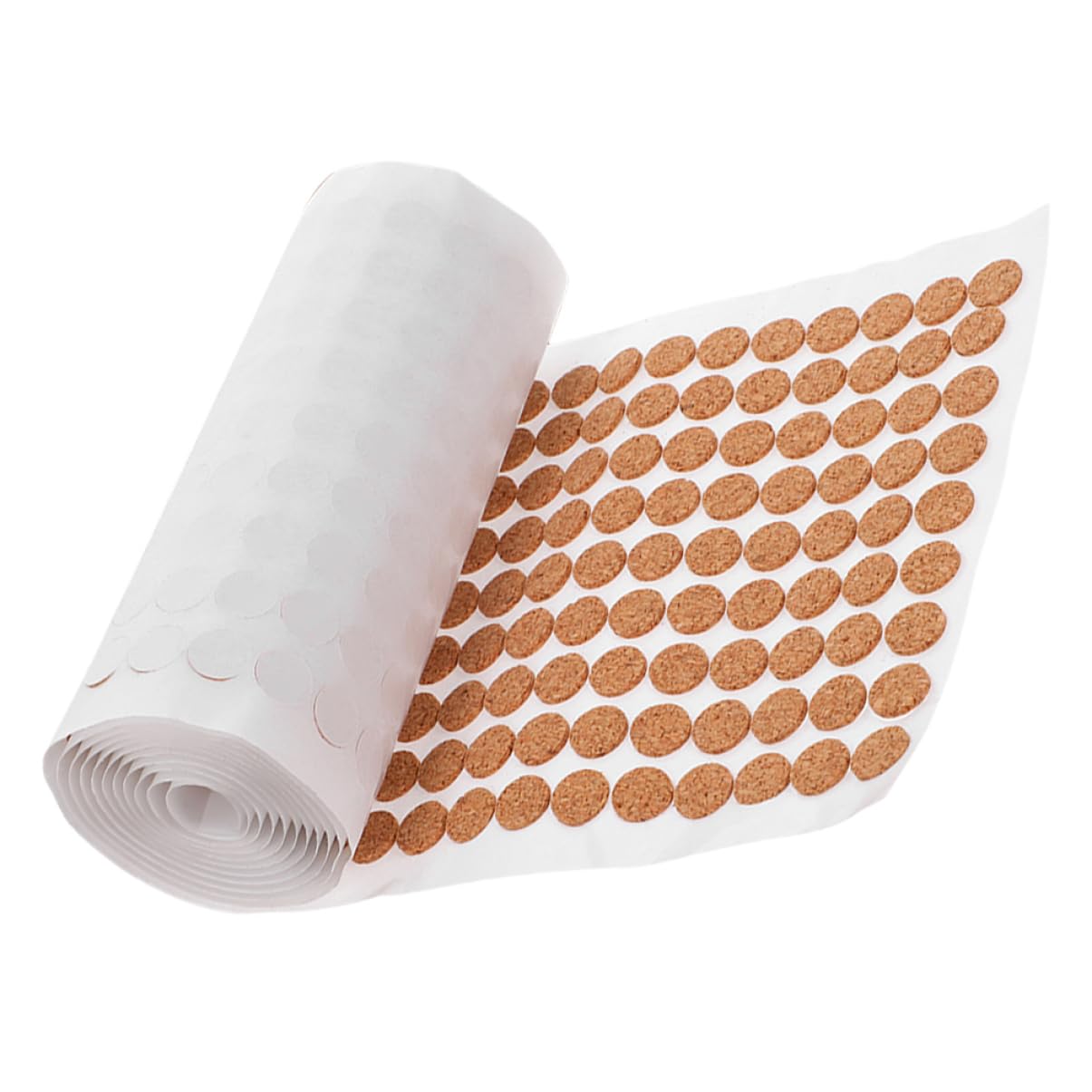 PRETYZOOM Adhesive Cork Bumpers for Kitchen Cabinets Door Protector Self-Adhesive Pads Thick Noise Reduction Cork Material Easy to Install Reusable