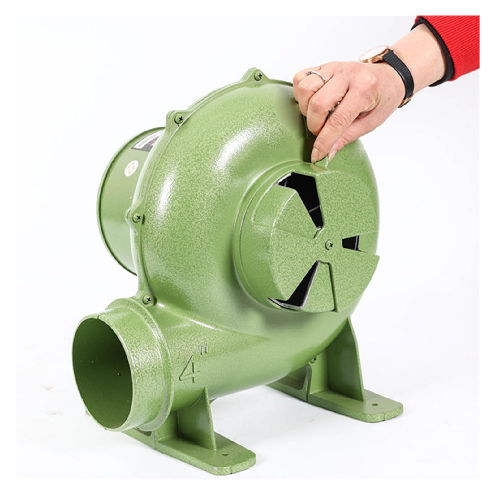 Soplador centrífugo Nuevo Ventilador centrífugo de Escritorio 2 Pulgadas y 150W for Caldera pequeña Comedor Familiar, soplador multifunción Baja presión bajo Ruido