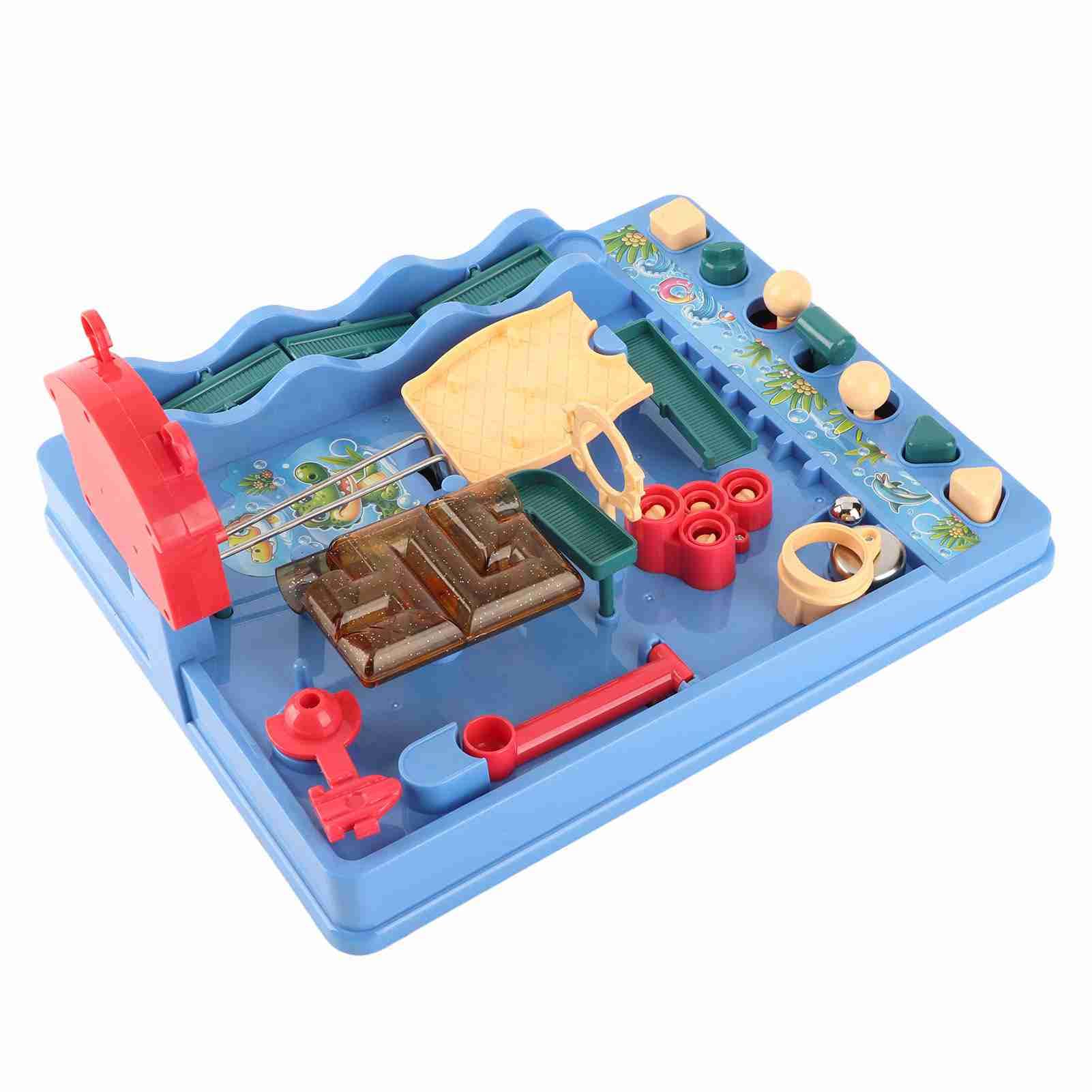 Cryfokt Giocattolo da Gioco da Tavolo Labirinto Rotondo Liscio per Bambini Adulti per la Coordinazione Occhio-Mano